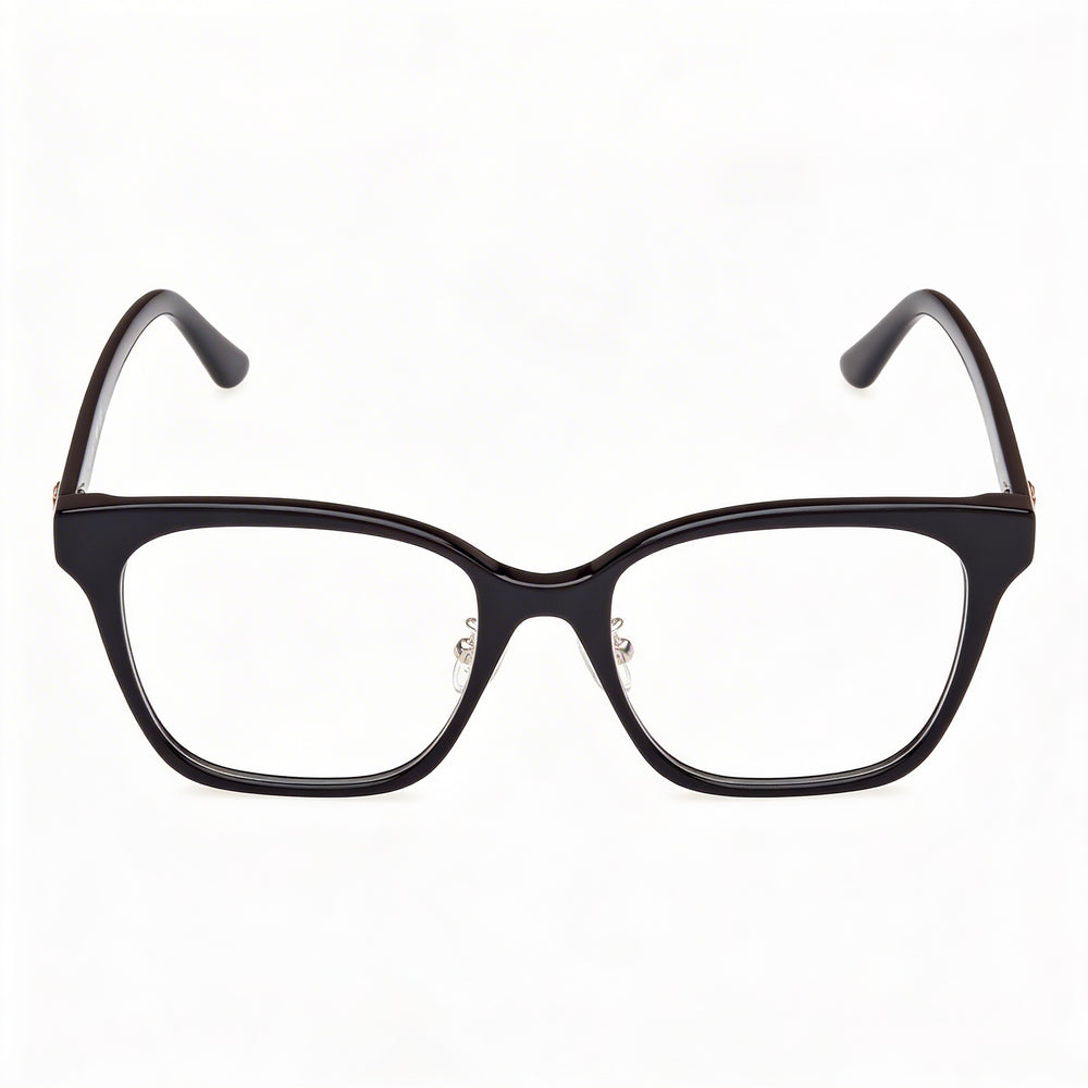 GUESS Gu50153-d Men's Black Plastic Frame Eyeglasses with Polycarbonate Lenses 53/18/145