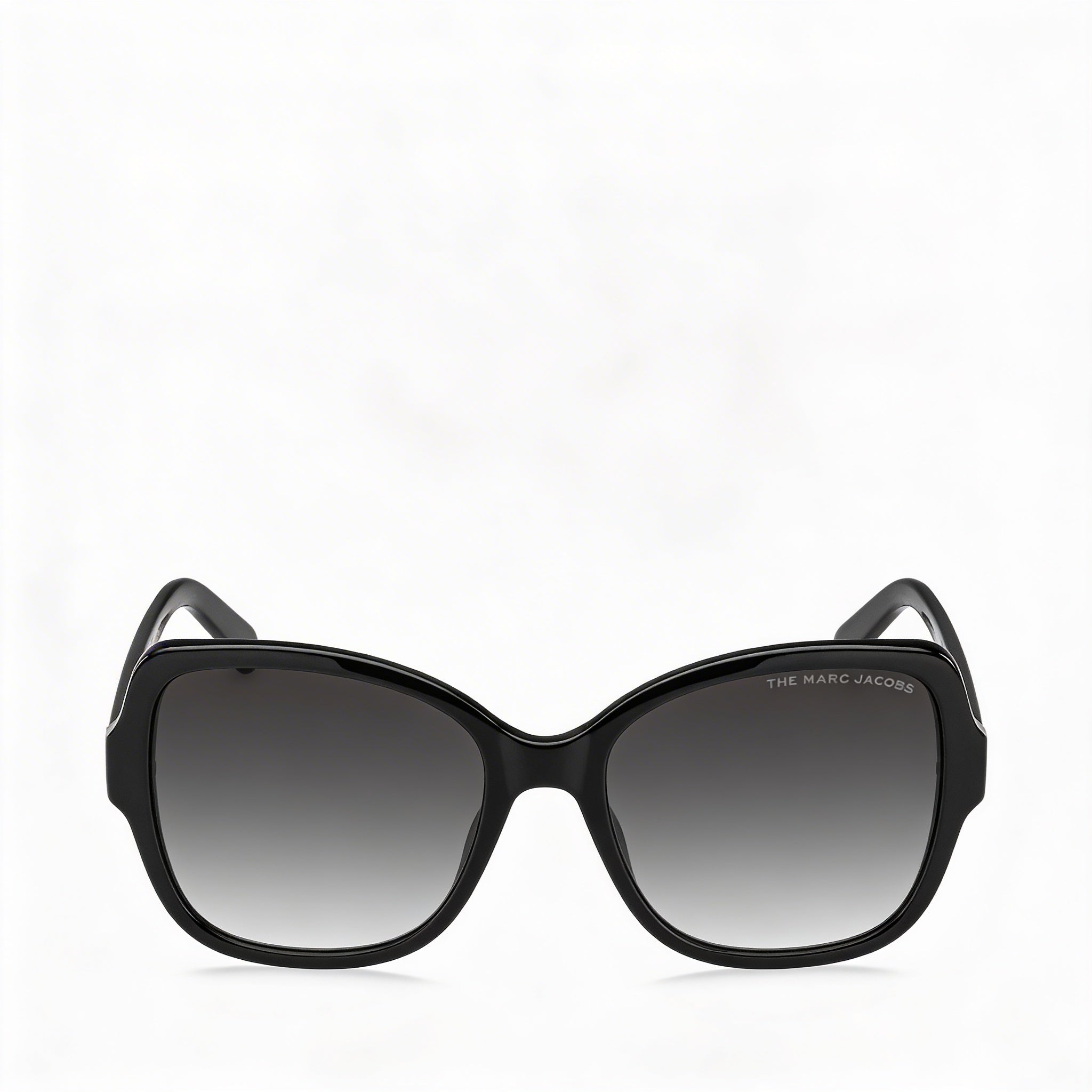 Marc Jacobs MARC 555/S Women's Black Acetate Dark Gray Gradient Non-Polarized UV Protected Sunglasses 55mm, Photo 2