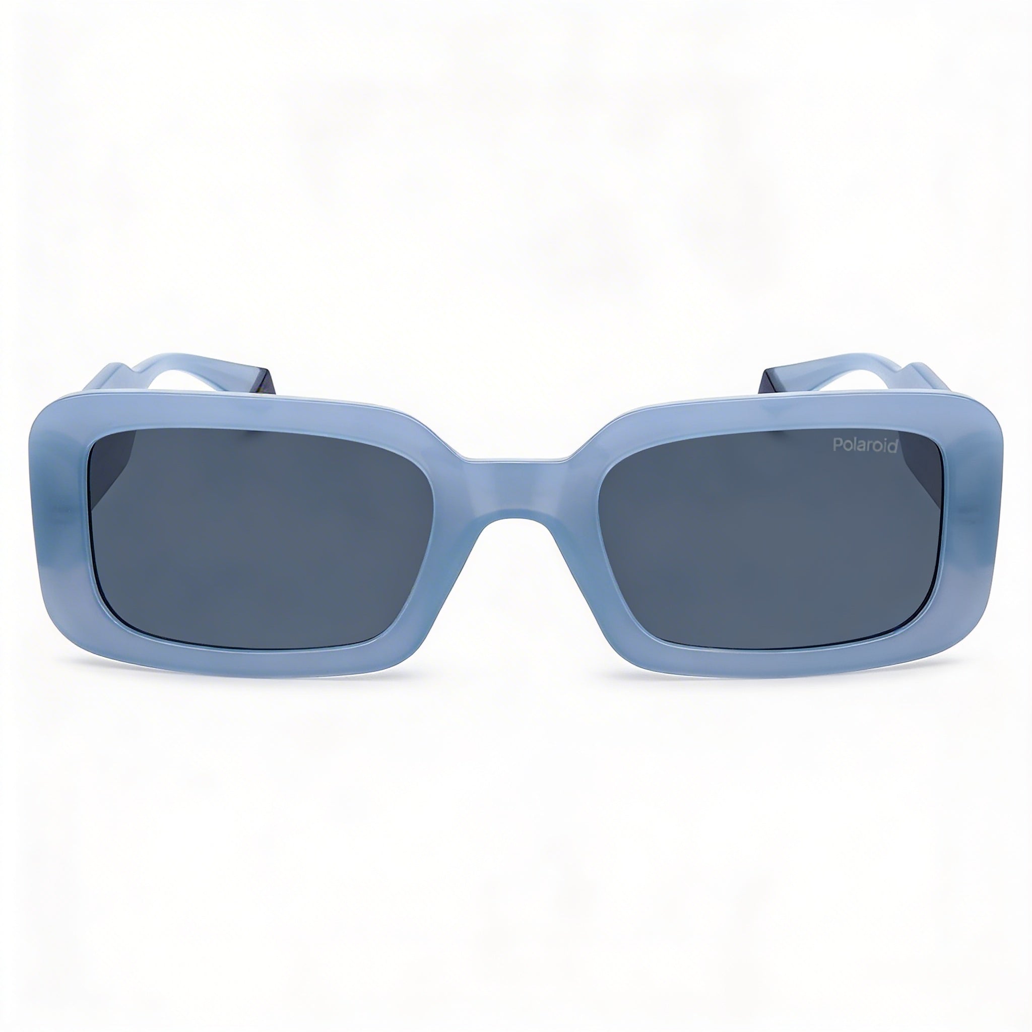 Gafas de sol polarizadas de policarbonato para mujer Polaroid Eyewear Classic PLD 6208/S/X, color azul cielo, con protección UV, 52mm, Photo 2