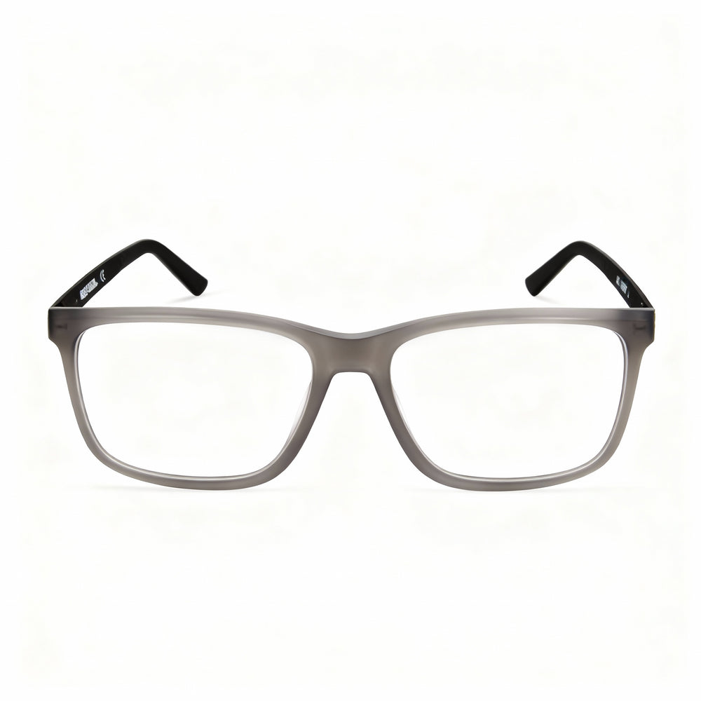 HARLEY-DAVIDSON Hd0955 Unisex Grey Plastic Rectangular Frame Clear Polarized Eyewear, Lens Width 57mm, Bridge 17mm, Temple 150mm