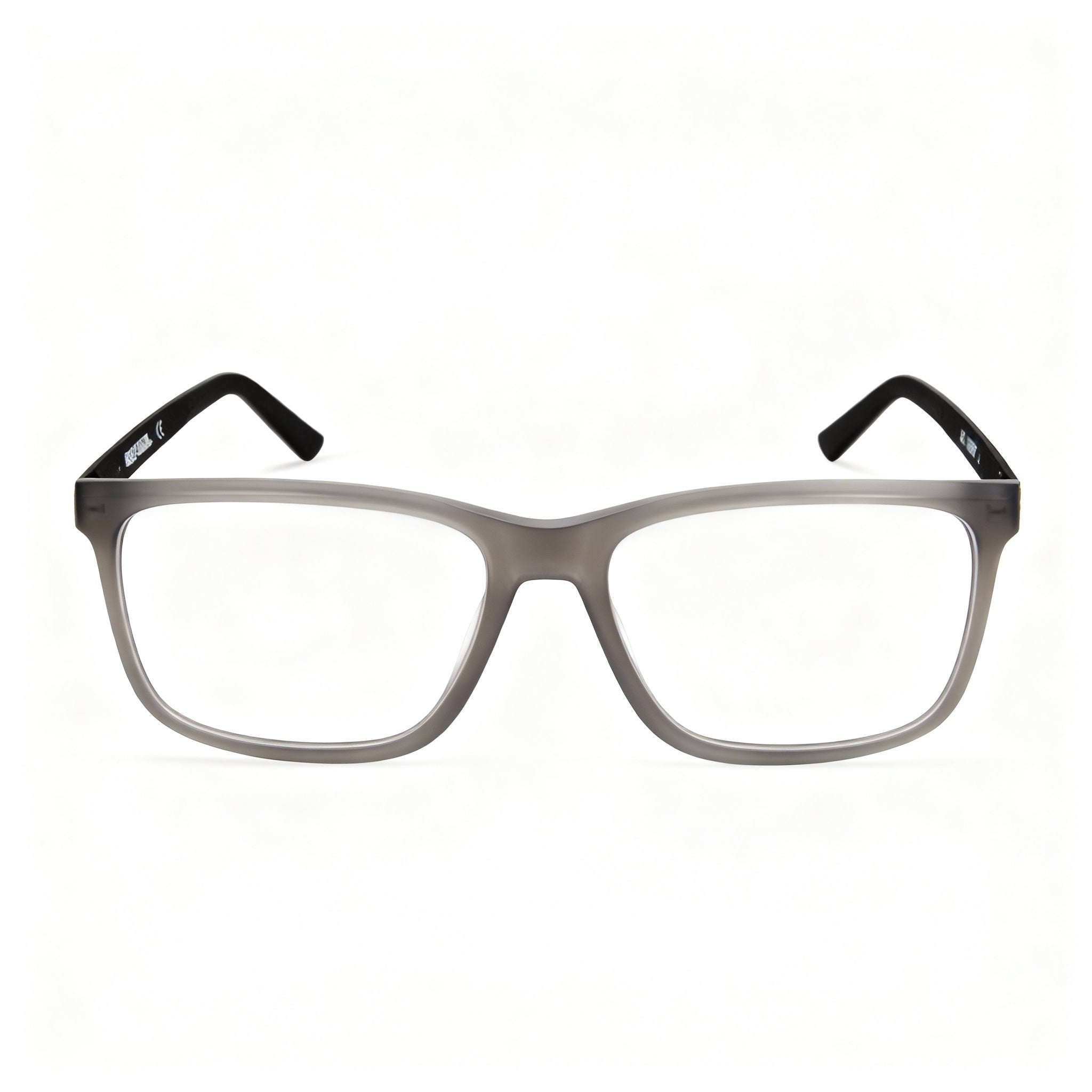 HARLEY-DAVIDSON Hd0955 Unisex Grey Plastic Rectangular Frame Clear Polarized Eyewear, Lens Width 57mm, Bridge 17mm, Temple 150mm