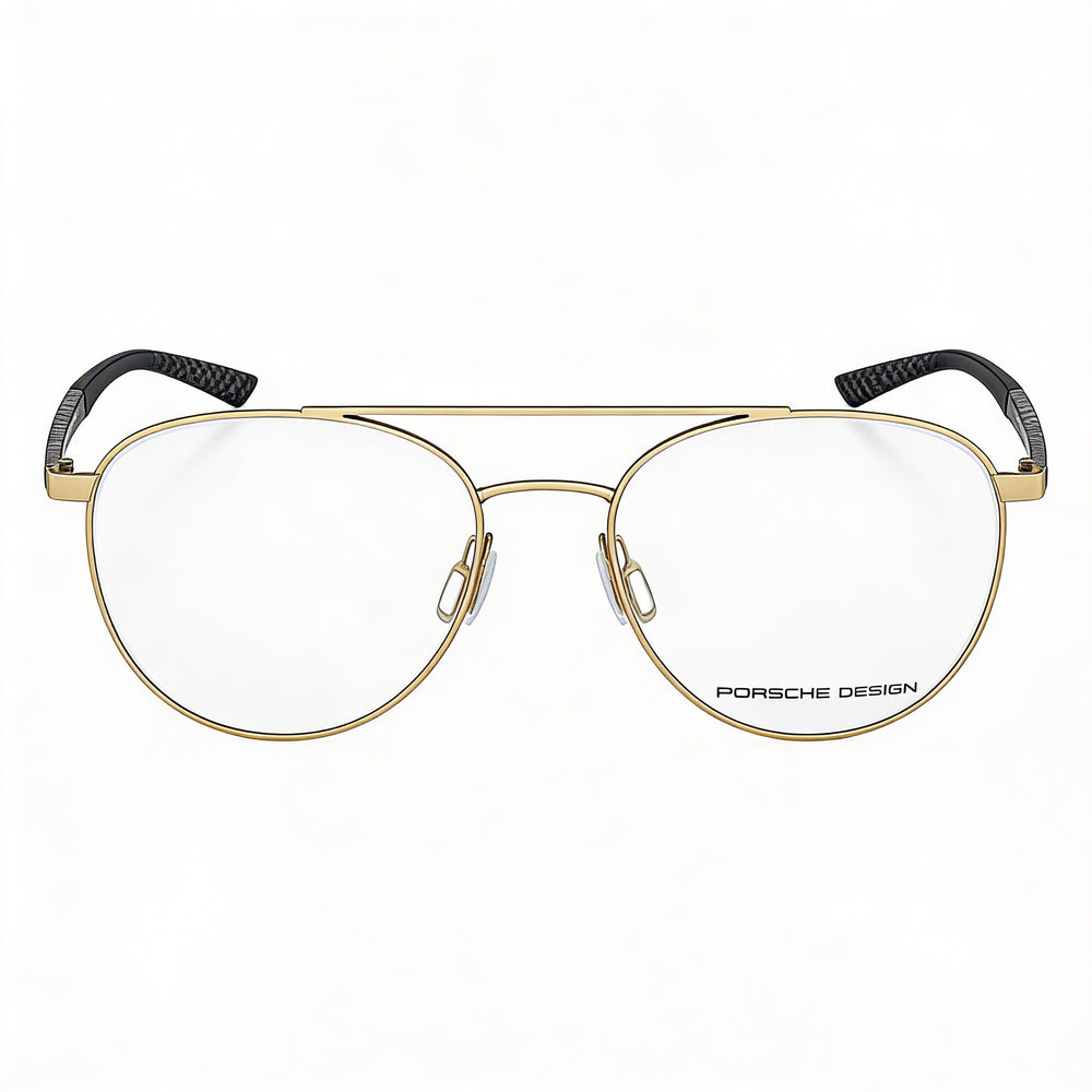 Porsche Design Casual Lightweight Unisex Dark Grey Blue 54-17-145 Prescription Ready Eyeglasses with Clear Demo Lenses