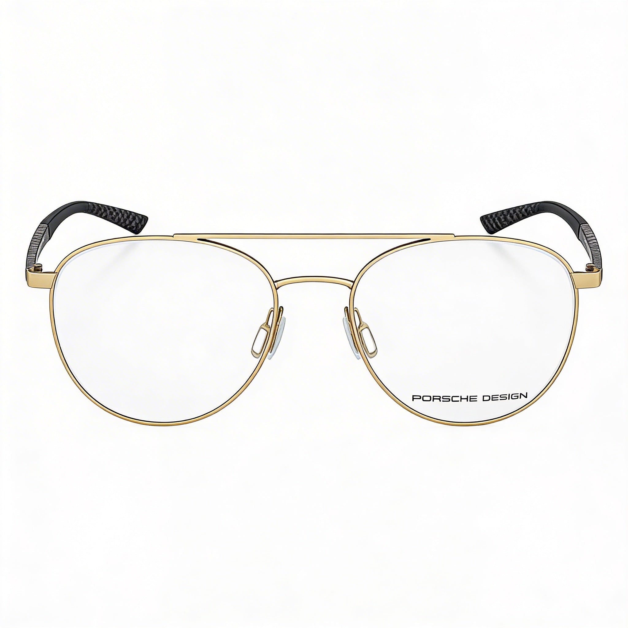 Gafas Porsche Design informales unisex ligeras azul gris oscuro 54-17-145 listas para receta con lentes de demostración transparentes, Photo 2