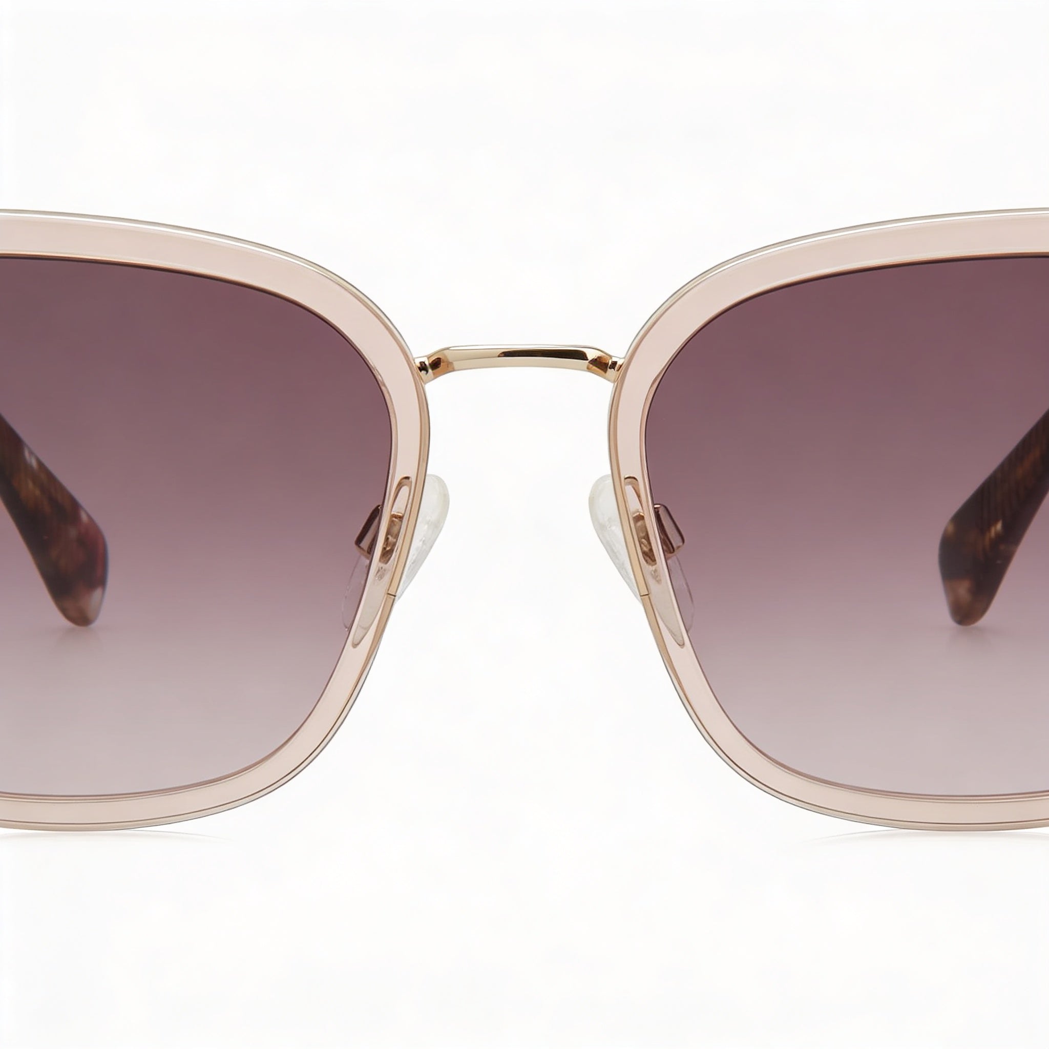 Gafas de sol rag & bone Rnb1057/G/S para mujer con montura de plástico beige, lentes de policarbonato con protección UV, 56 mm, Photo 2