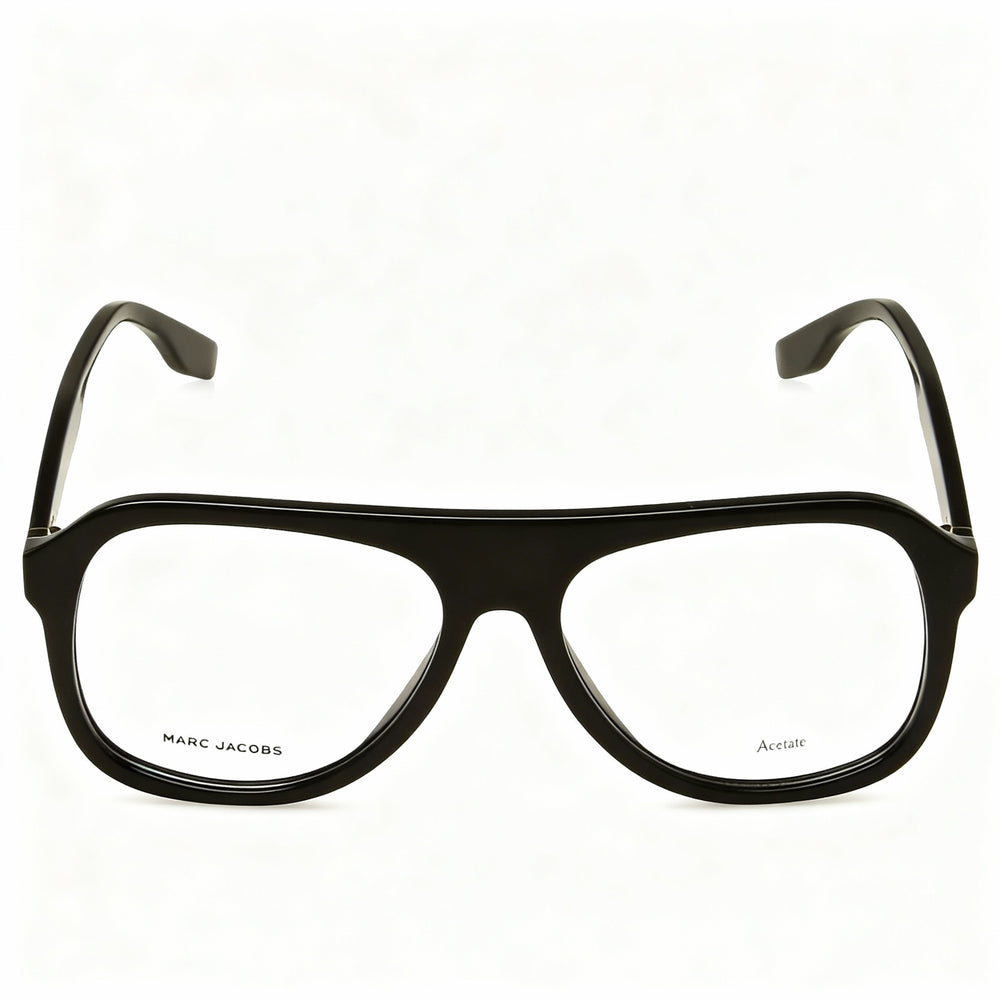 Marc Jacobs Marc 641 Unisex Black Acetate Frame Eyewear with Havana Non-Polarized Lenses 57mm