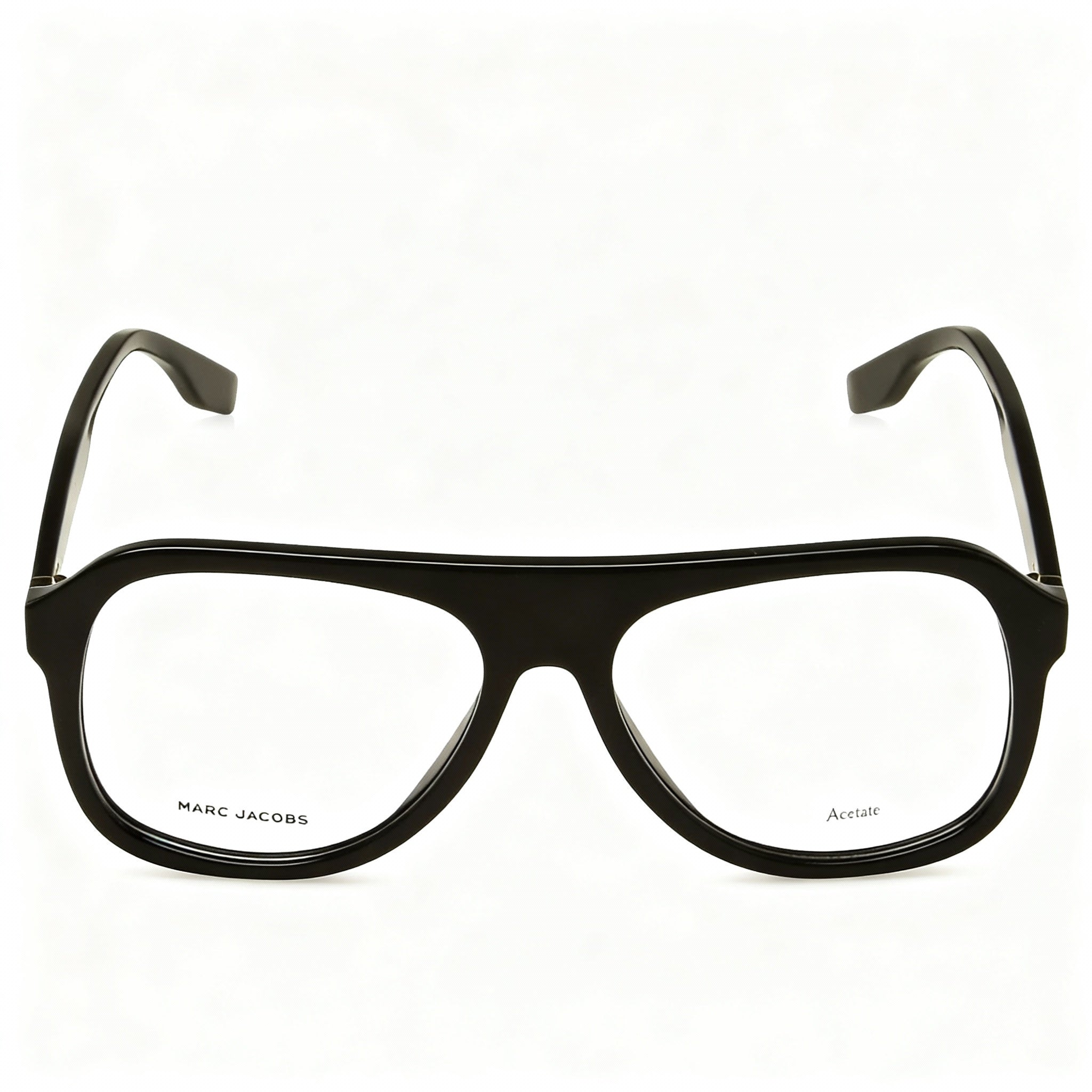 Marc Jacobs Marc 641 Unisex Black Acetate Frame Eyewear with Havana Non-Polarized Lenses 57mm