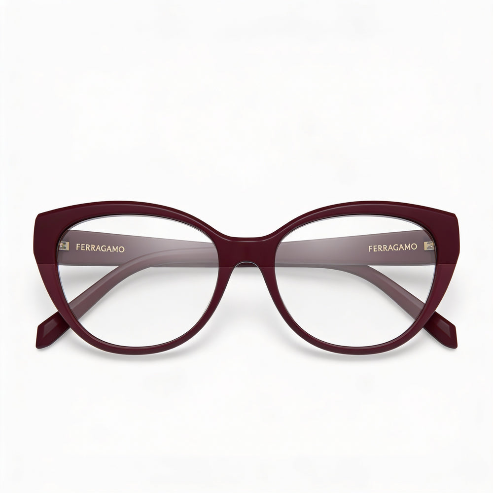 Salvatore Ferragamo Sf2970 Unisex Polarized Sunglasses, Metal Frame, Burgundy Lenses, Burgundy Frame, 53mm