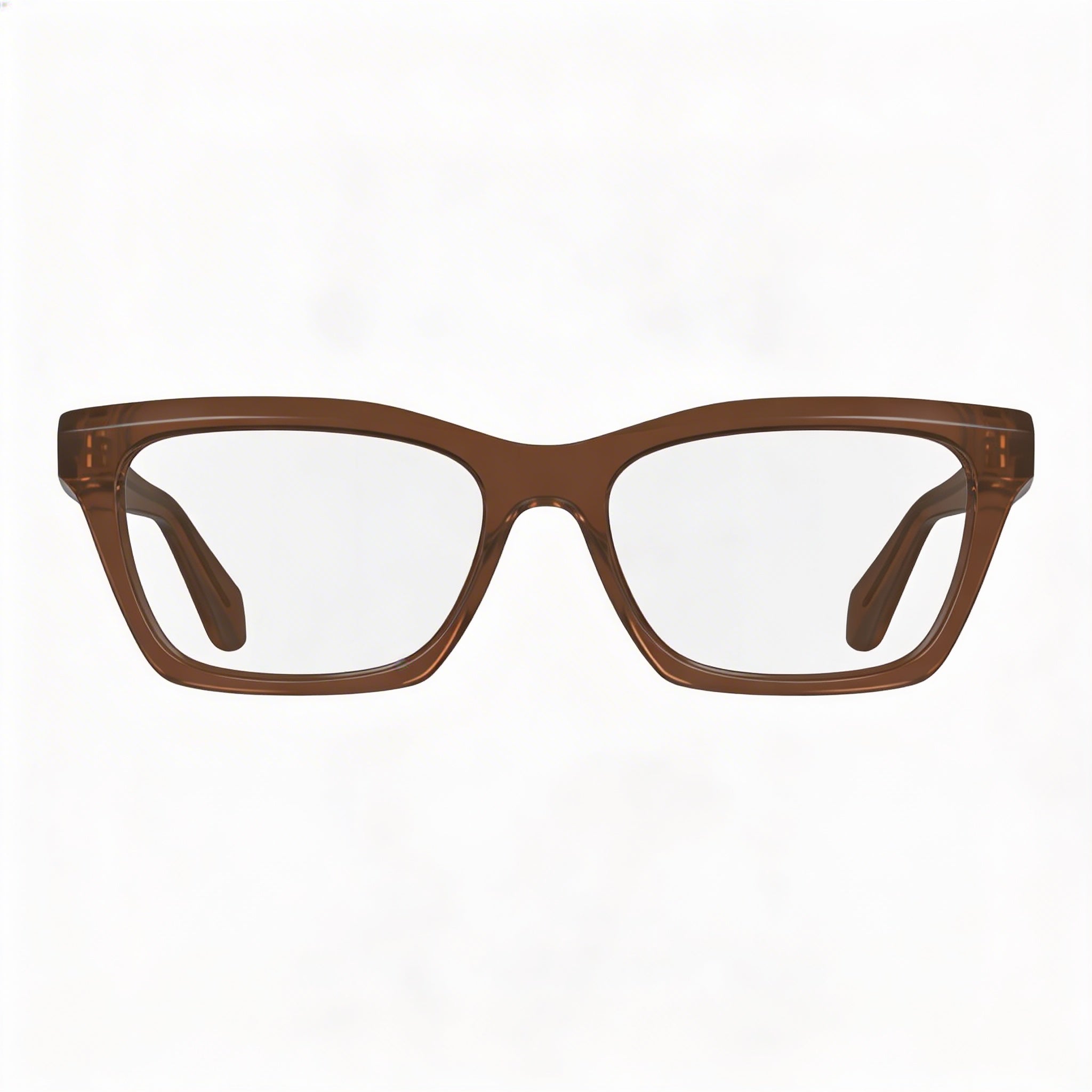 Salvatore Ferragamo Gafas de Hombre SF2986 de Acetato Transparente Marrón con Lentes de Policarbonato 53mm, Photo 2