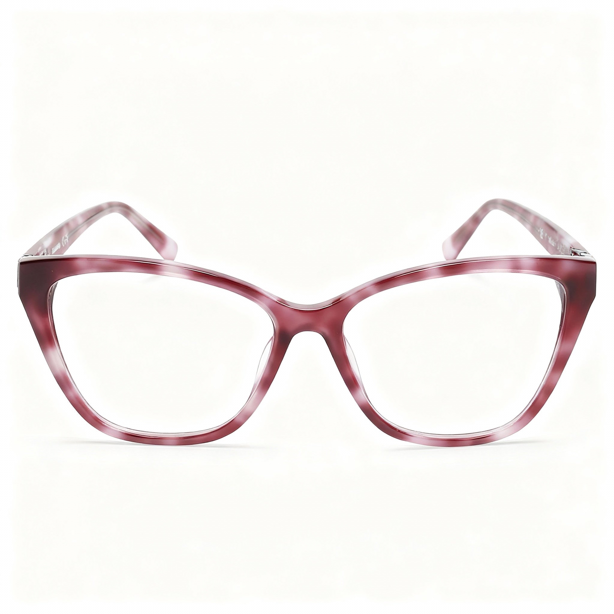 Harley-Davidson Hd0573 Unisex Cat-Eye Plastic Eyeglasses with Polarized Clear Lenses Bordeaux 54mm, Photo 2