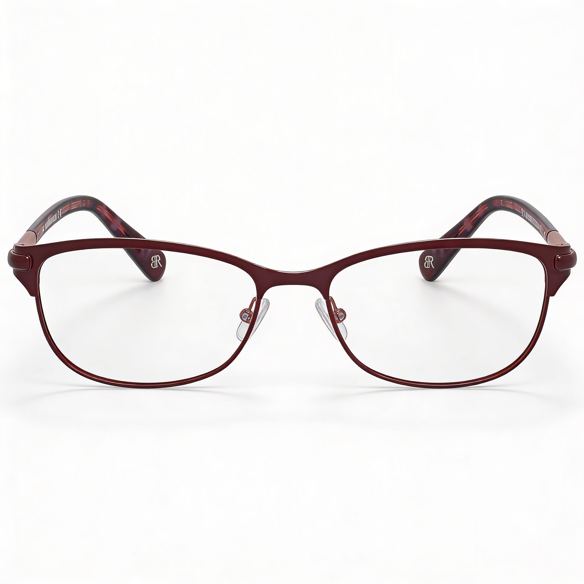 BANANA REPUBLIC Gafas metálicas Serafina para hombre en color burdeos con lentes de 51 mm, puente de 16 mm y patillas de 130 mm, Photo 2