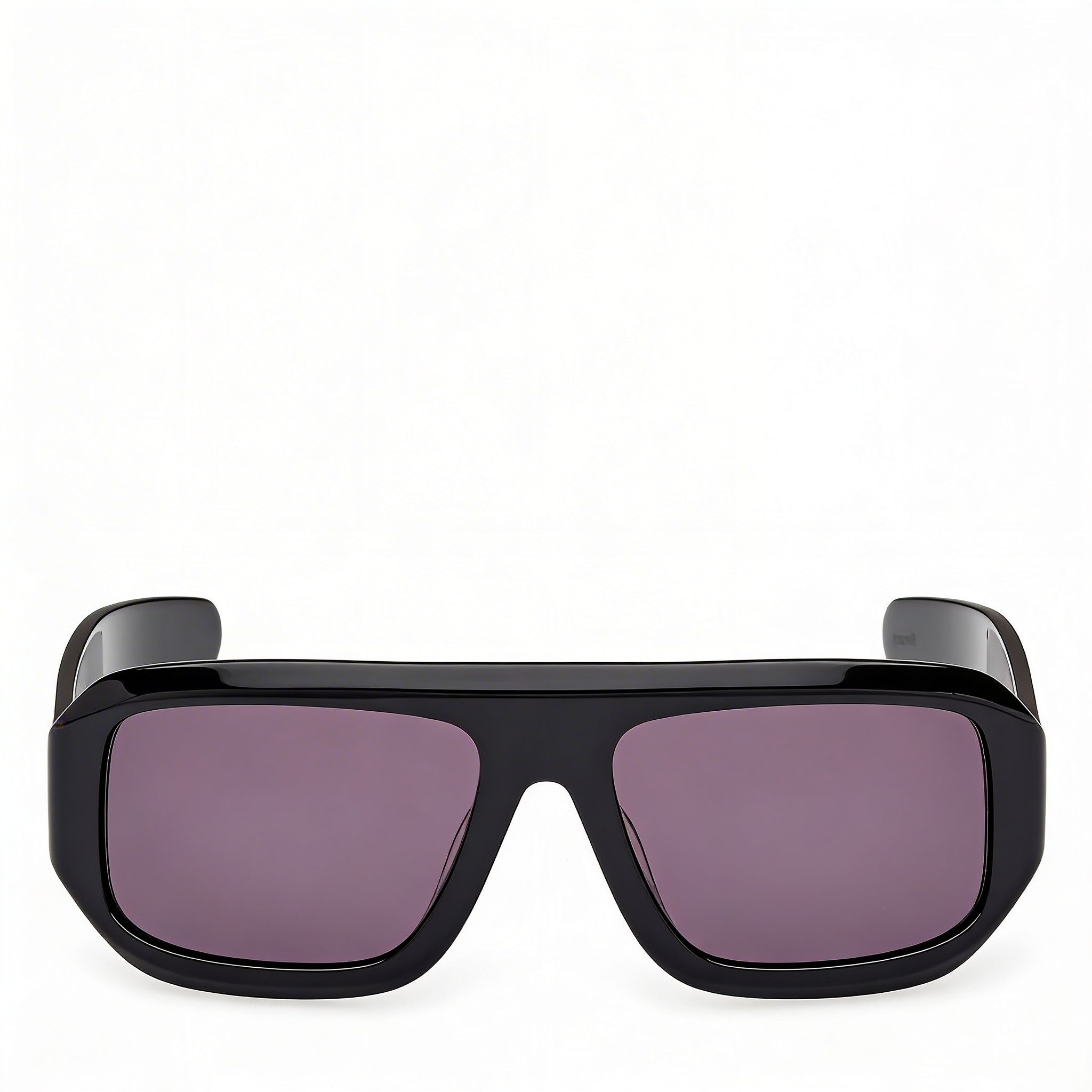 Adidas Or0131 Men's Shiny Black Plastic Frame UV 400 Non-Polarized Smoke Lenses 58mm, Photo 1