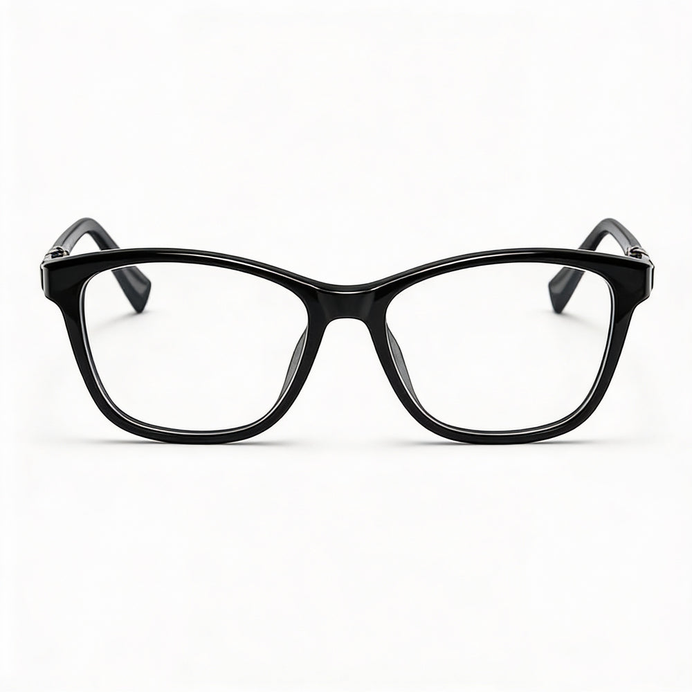 Gafas de sol Pierre Cardin para mujer, modelo clásico, de plástico, con rayas negras y grises, talla 53-16-135