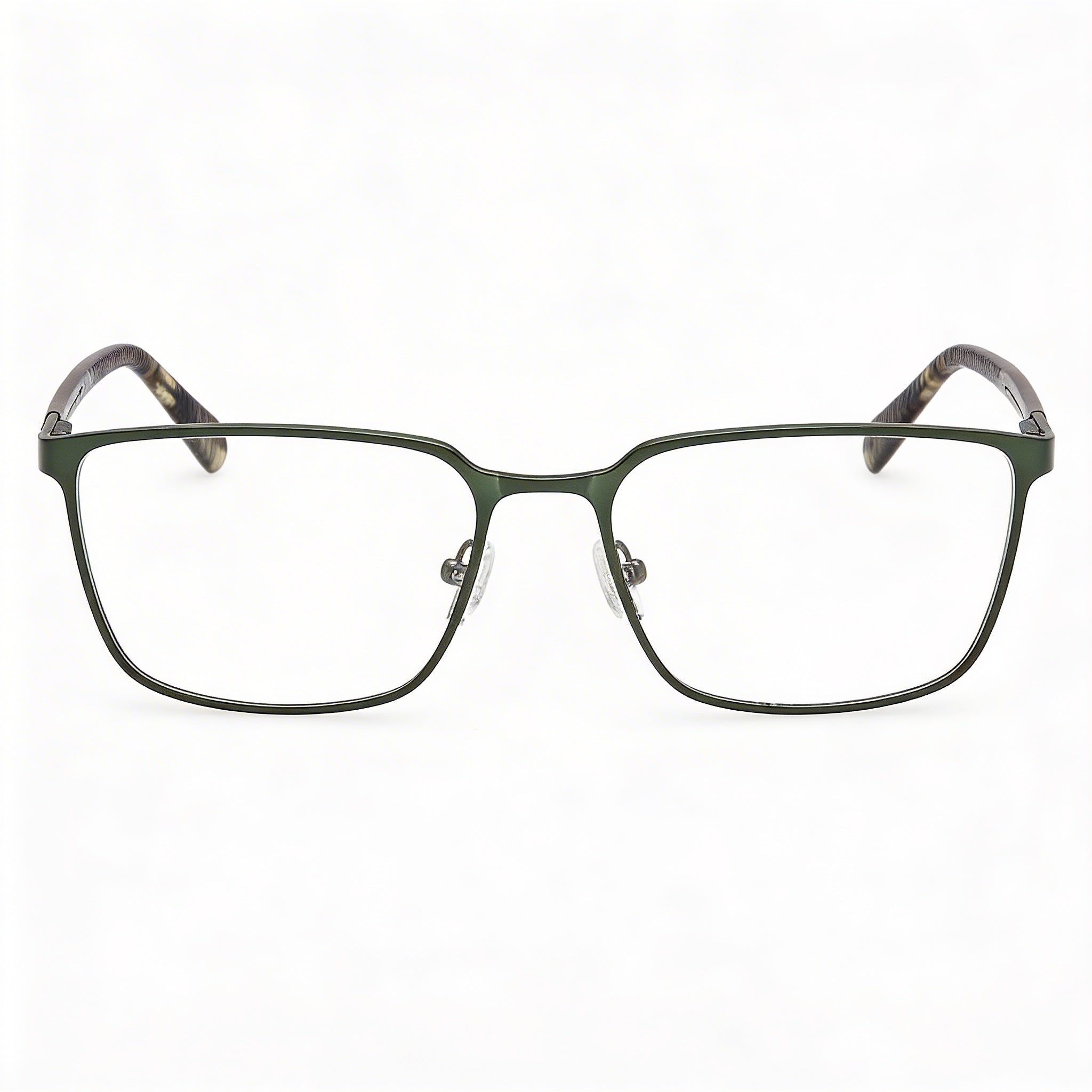 Guess Gu50243 Gafas para Hombre de Montura Metálica Verde Oscuro Mate y Verde Oscuro Brillante 58-18-145, Photo 1