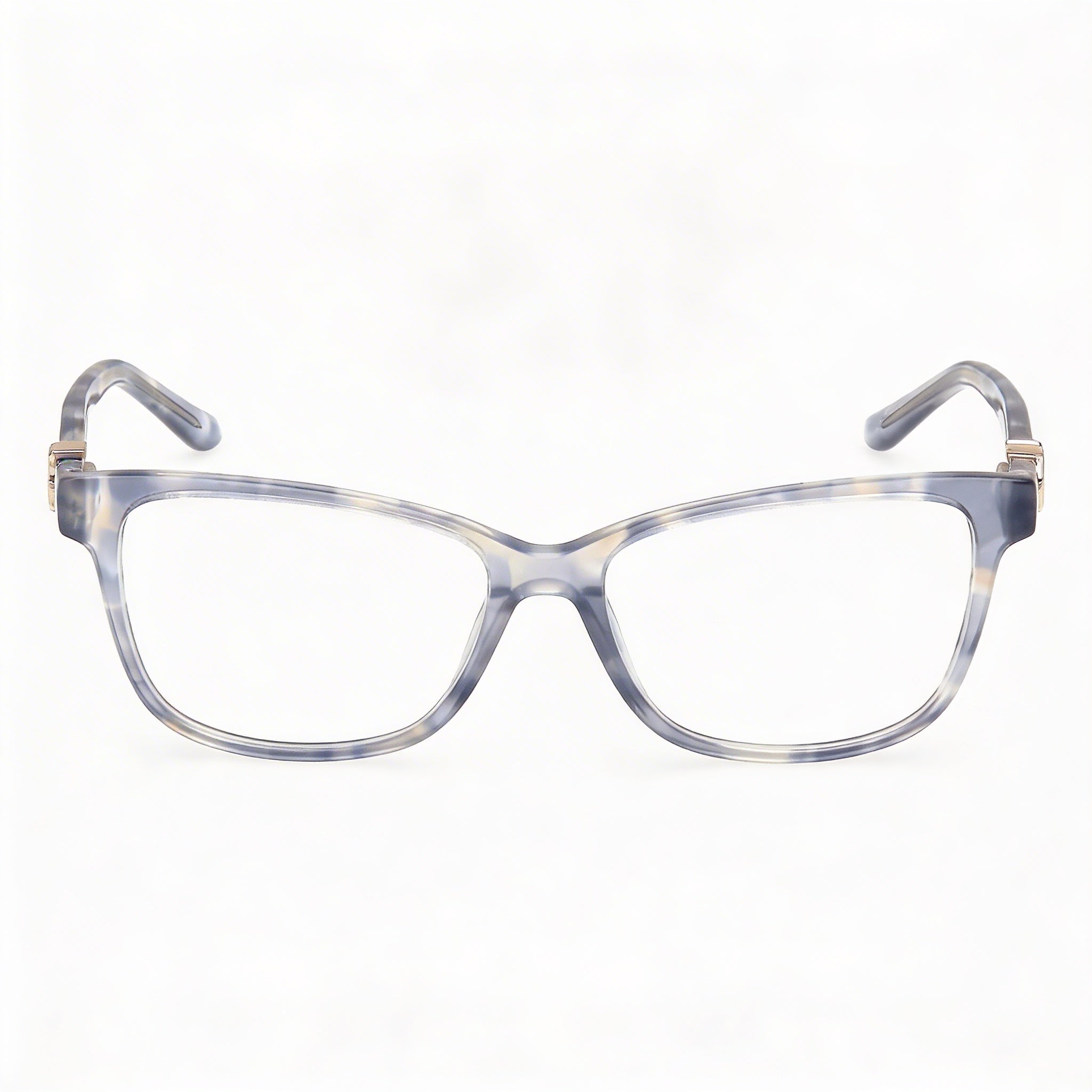 GUESS Gu50227 Women's Shiny Blue Plastic Frame Eyewear with Polycarbonate Lenses, 52-15-140 Size, Photo 2