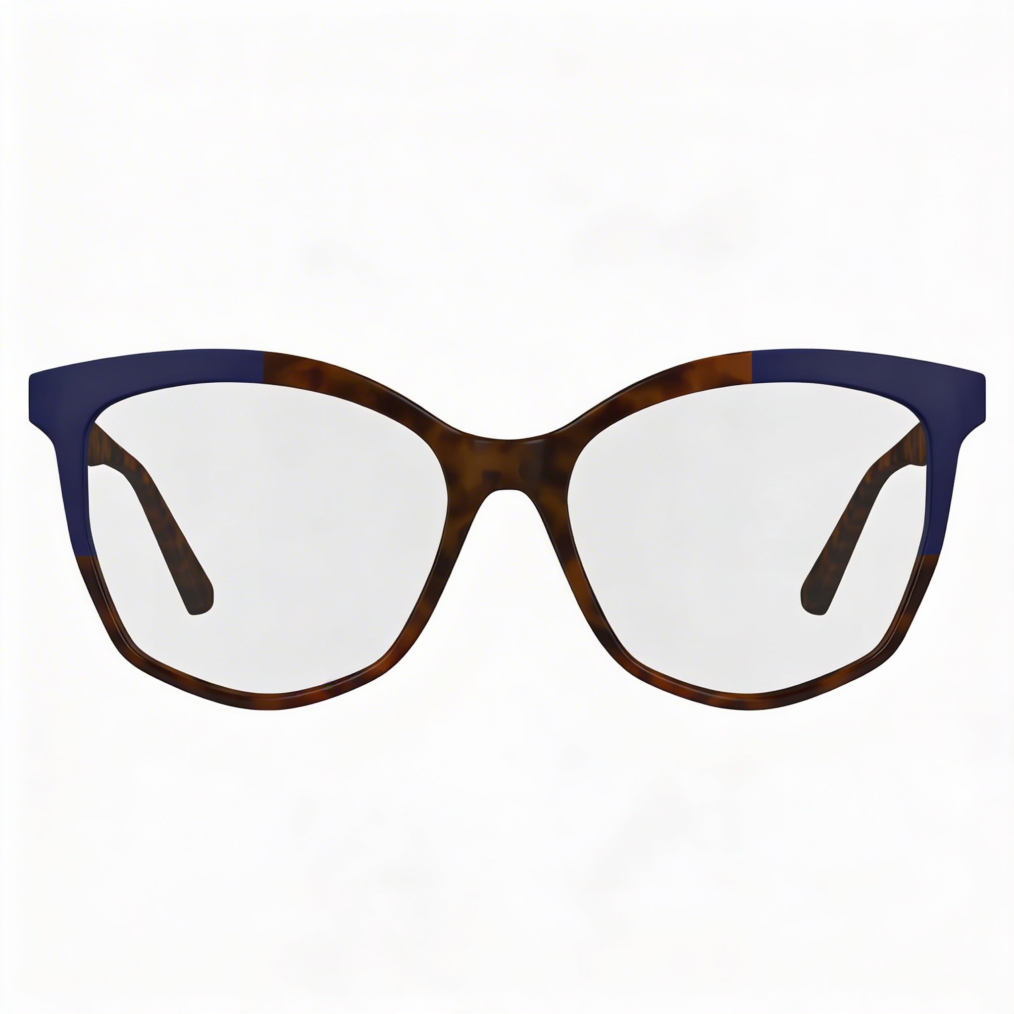 KARL LAGERFELD KL6154 Gafas Unisex con Montura de Acetato Azul Havana y Ancho de Lente de 55 mm, Photo 2