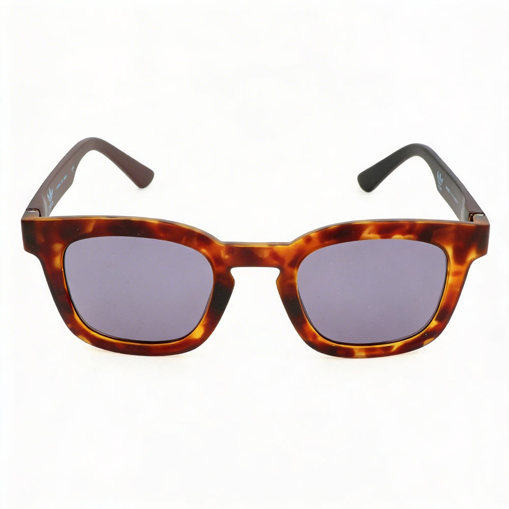 adidas Vintage Unisex Multicolour Plastic Frame Purple Lens UV Protection Anti-glare Sunglasses 48-24-145