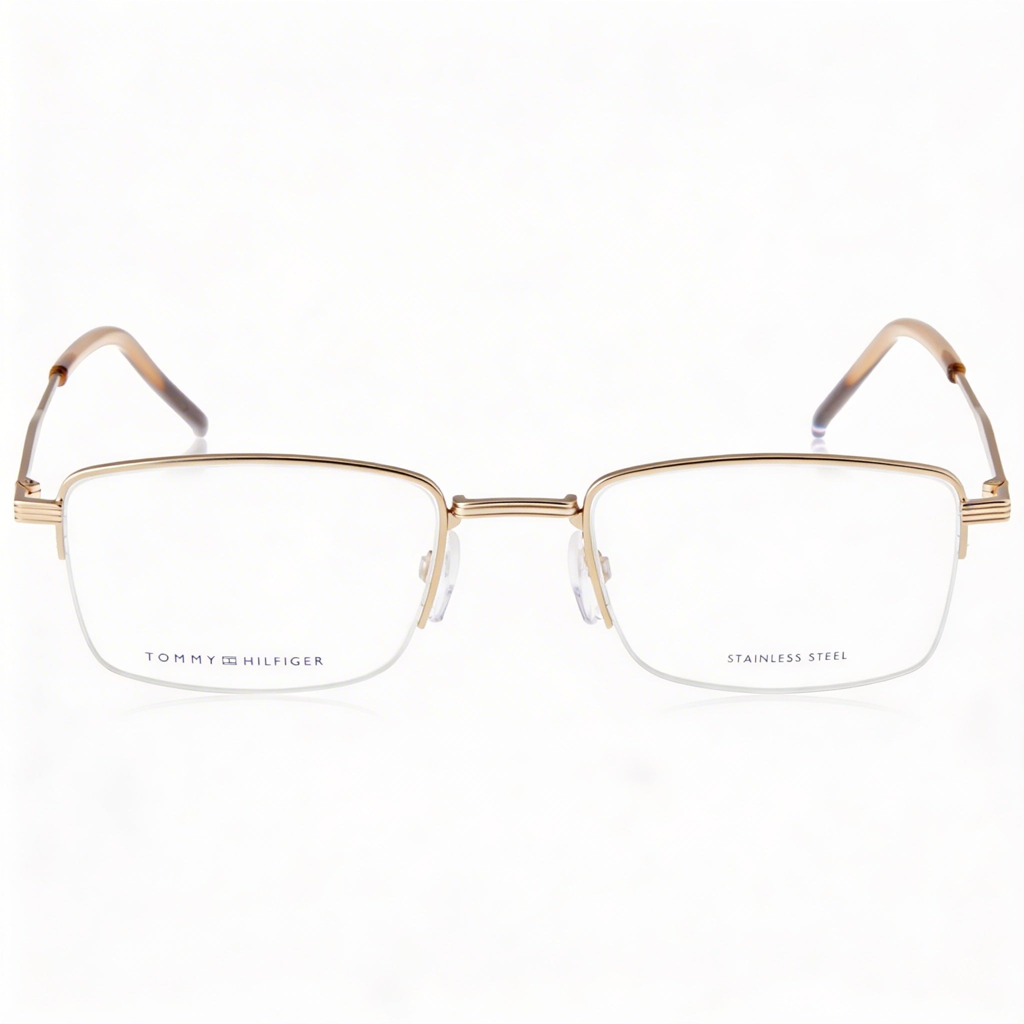 Tommy Hilfiger Th 2036 Men's Modern Alloy Steel Frame Polycarbonate Non-polarised Light Gold Sunglasses 52, Photo 2