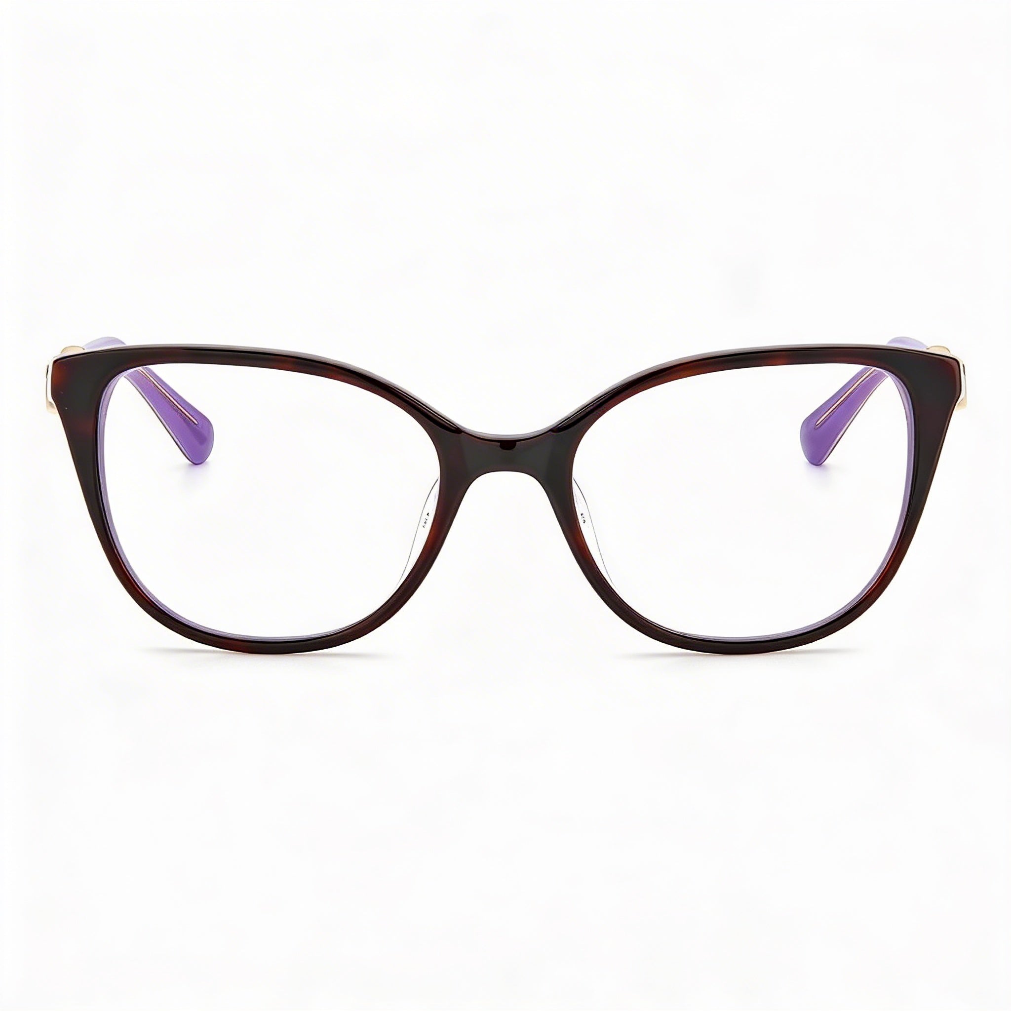 kate spade new york Modern Women's Plastic Frame Havana Violet Polarized Lenses Sunglasses 52mm, Photo 1