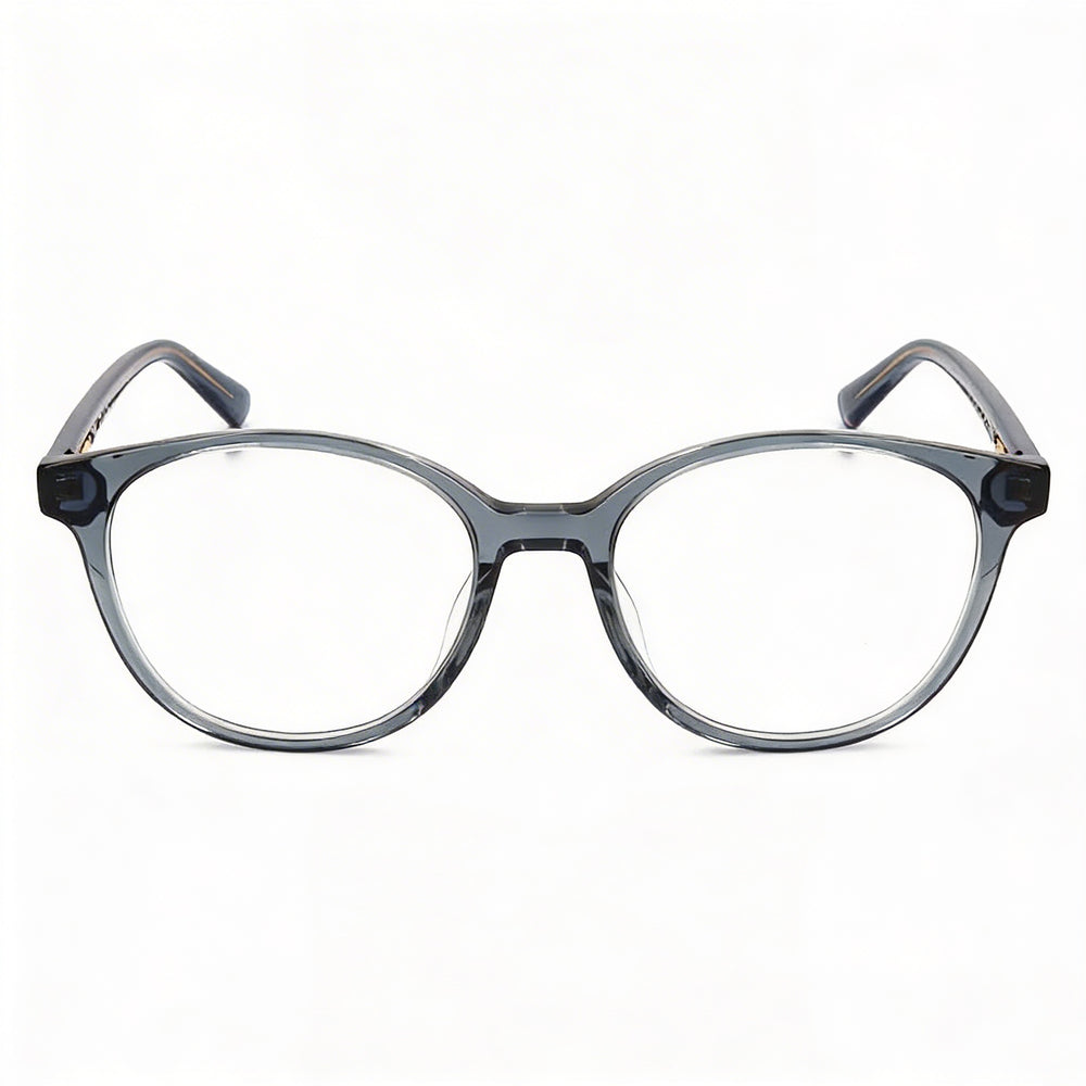 Gafas Tommy Hilfiger Modern para mujer con montura de acetato gris y lentes de policarbonato, 51 mm