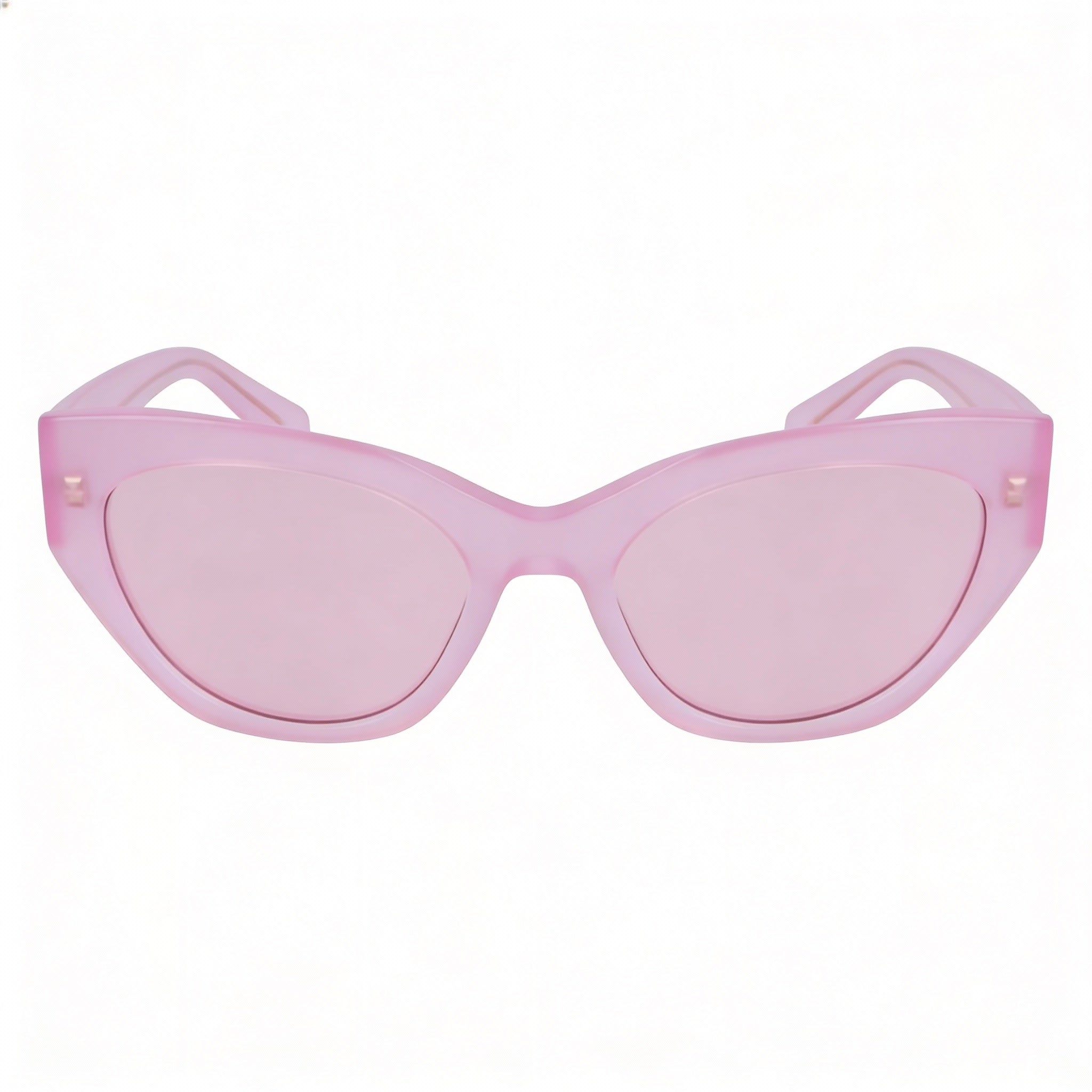 Gafas de sol deportivas unisex Salvatore Ferragamo SF1107S con montura de plástico multicolor y protección UV, lentes rosa opalino, 55 mm, Photo 2