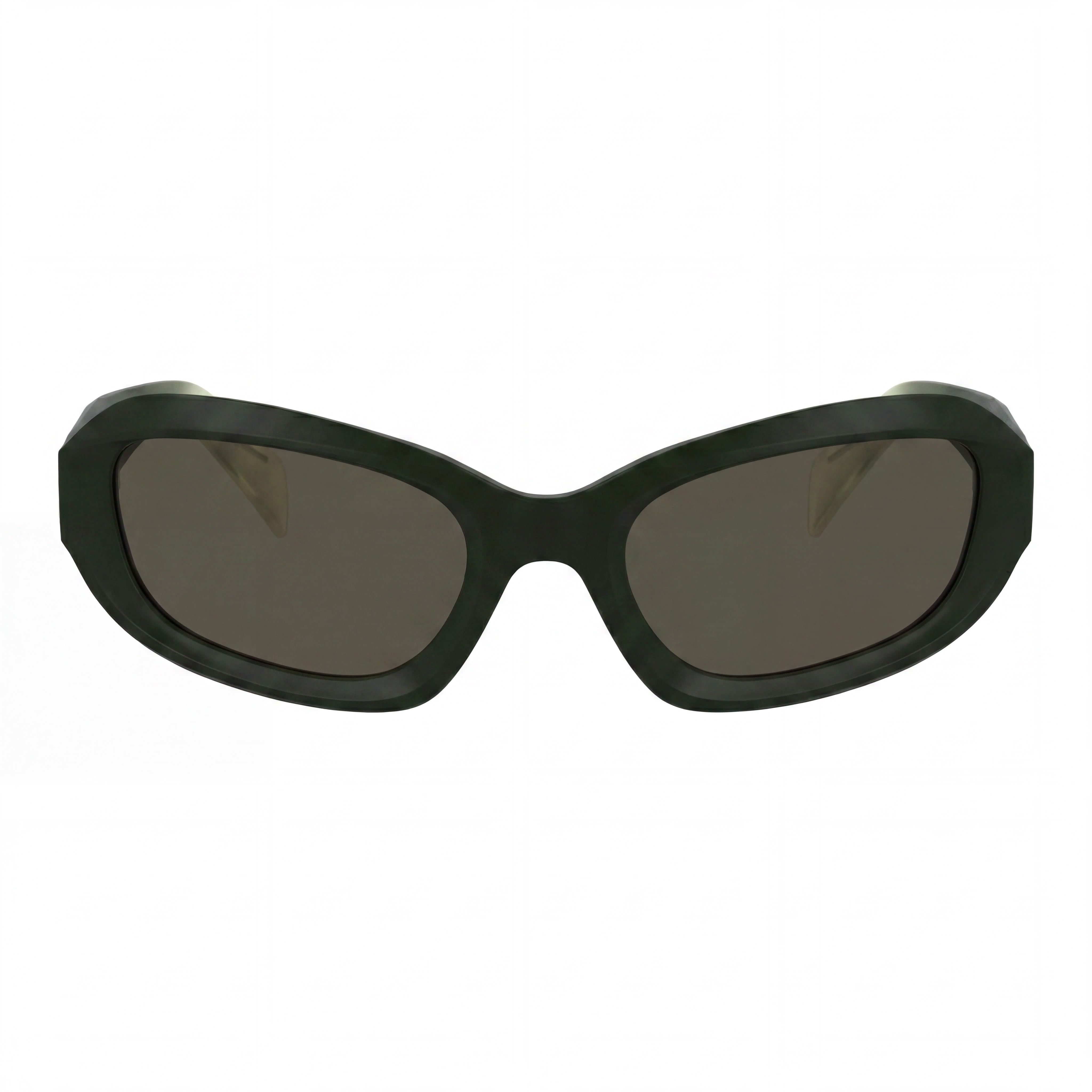 KARL LAGERFELD Klj6200s Gafas de sol de mujer caqui champán de plástico con espejo dorado y protección UV Talla L, Photo 2