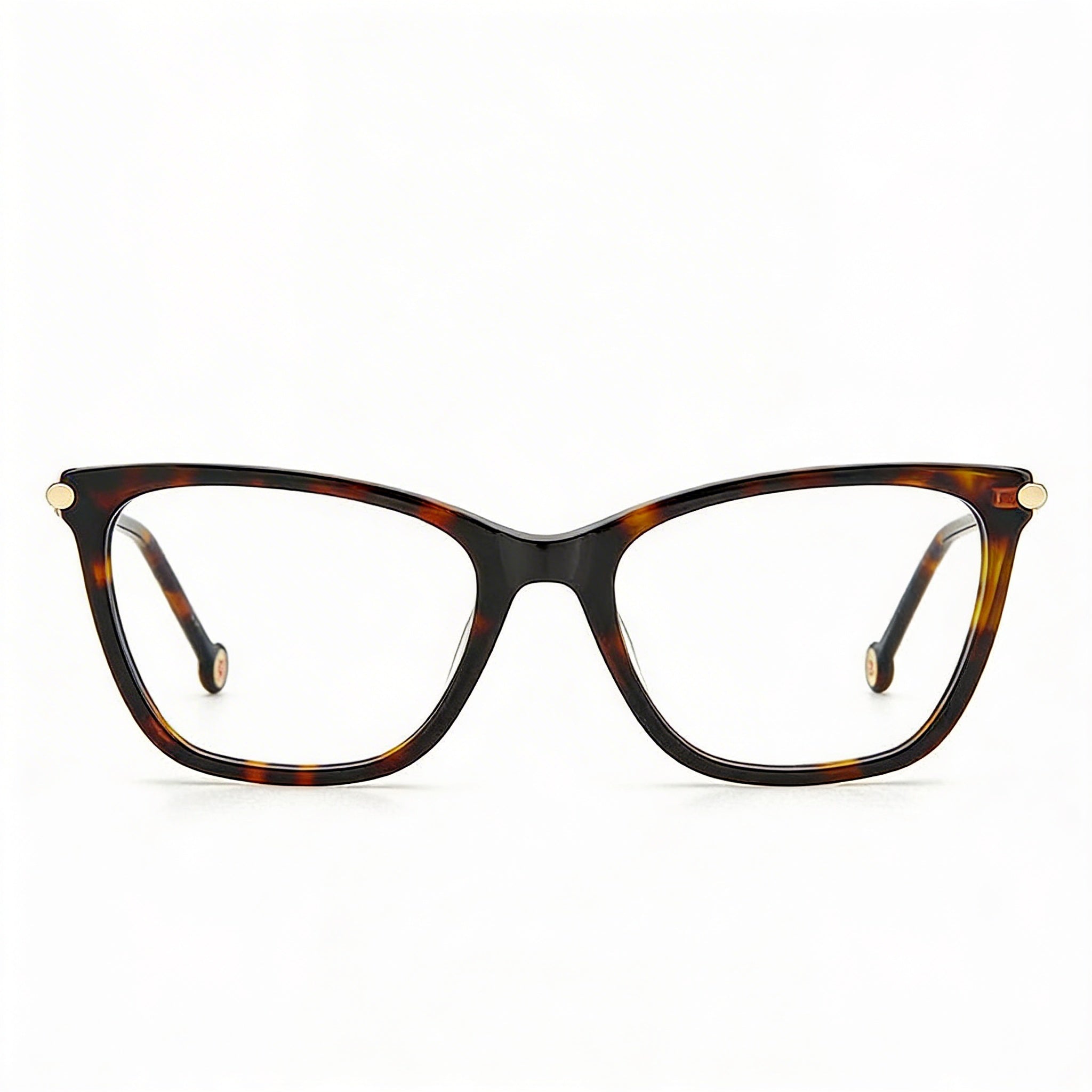 Gafas Carolina Herrera Ch 0028 de mujer, montura completa, ojo de gato, plástico, color habana con lentes habana de 53mm, Photo 2