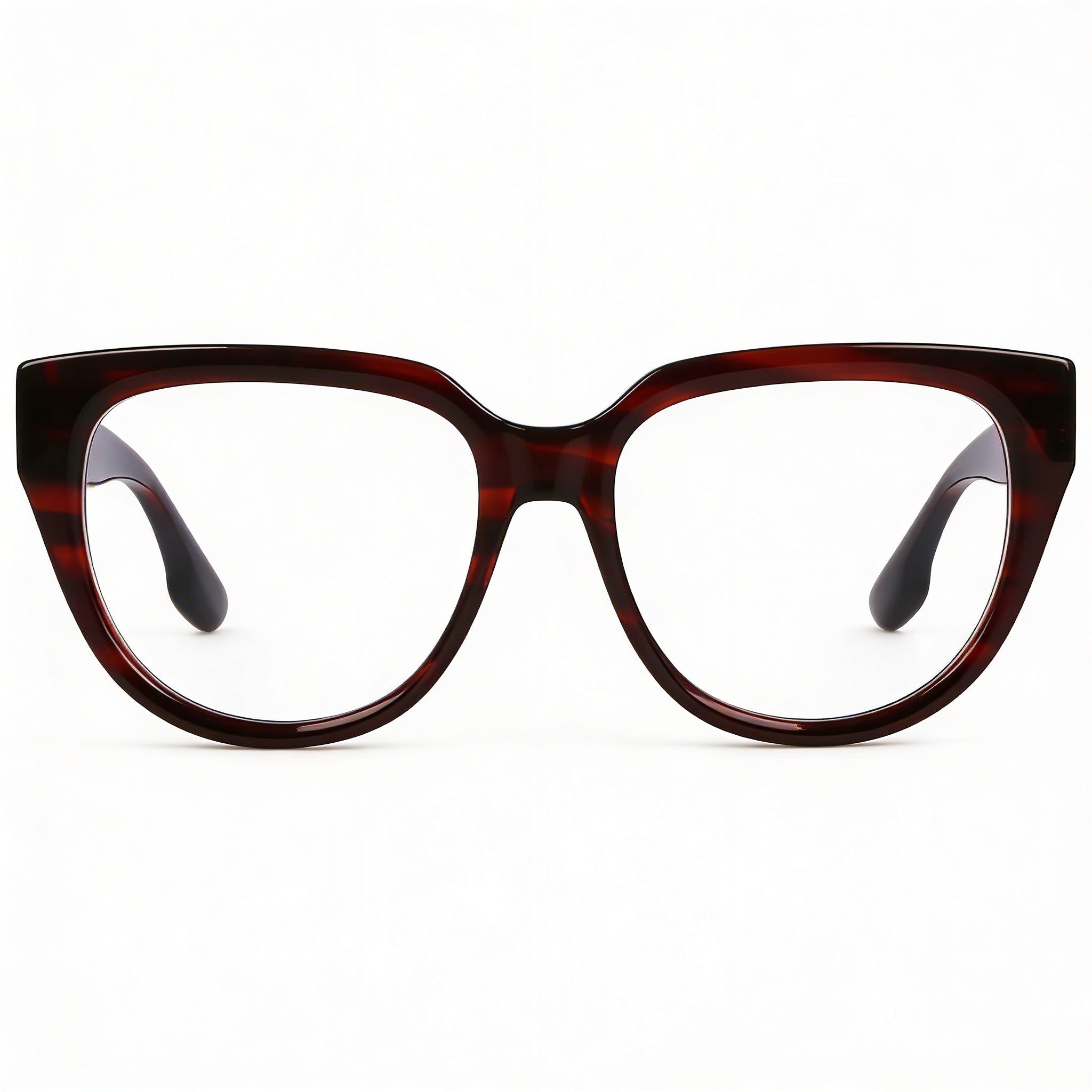 Gafas graduadas Victoria Beckham Vb2674 para mujer, con rayas rojas y lentes transparentes de demostración, 53-17-140, Photo 2