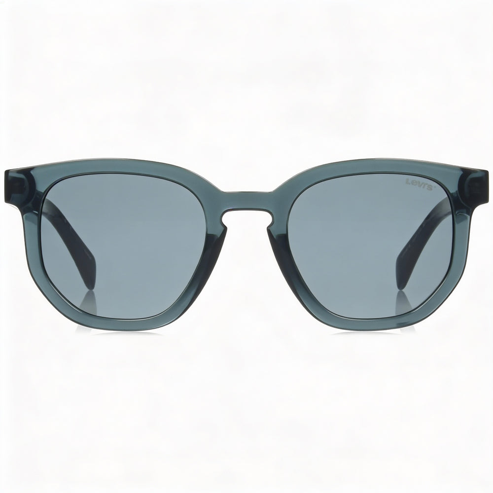 Levi's LV 1022/S Unisex Sunglasses with Injected Blue Frame, Polycarbonate Lenses, and UV Protection 51mm