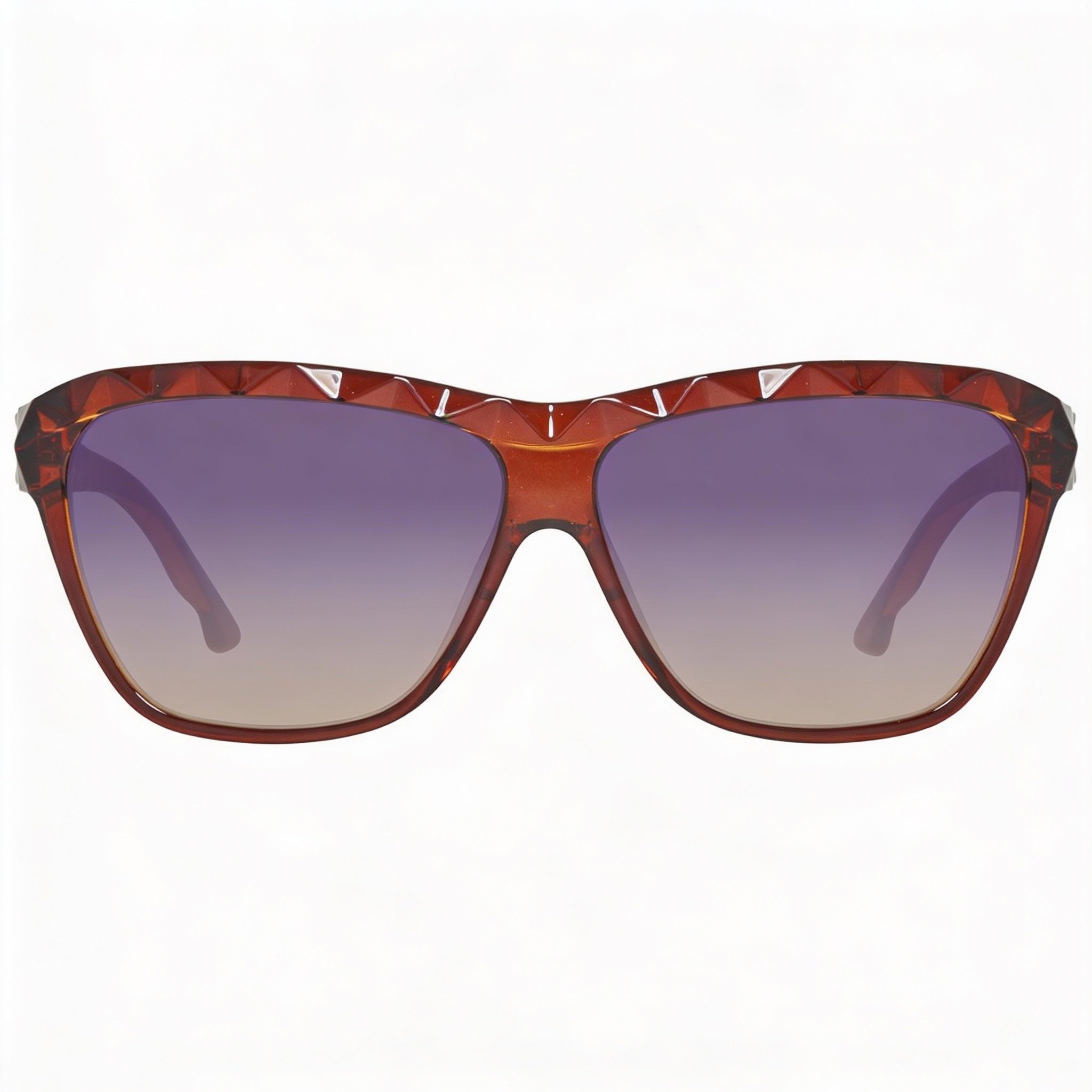 Gafas de sol Swarovski SK0079 para mujer, estilo casual, inyectadas, en marrón oscuro, con protección UV, 62 mm, Photo 2