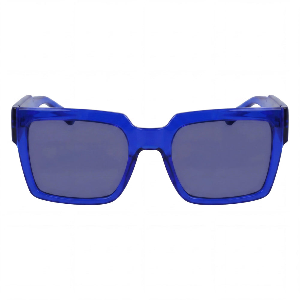 Calvin Klein Jeans Ckj23622s Unisex Blue Plant Based Resin Modified Rectangular RXable 100% UV Non-Polarized 53mm Sunglasses