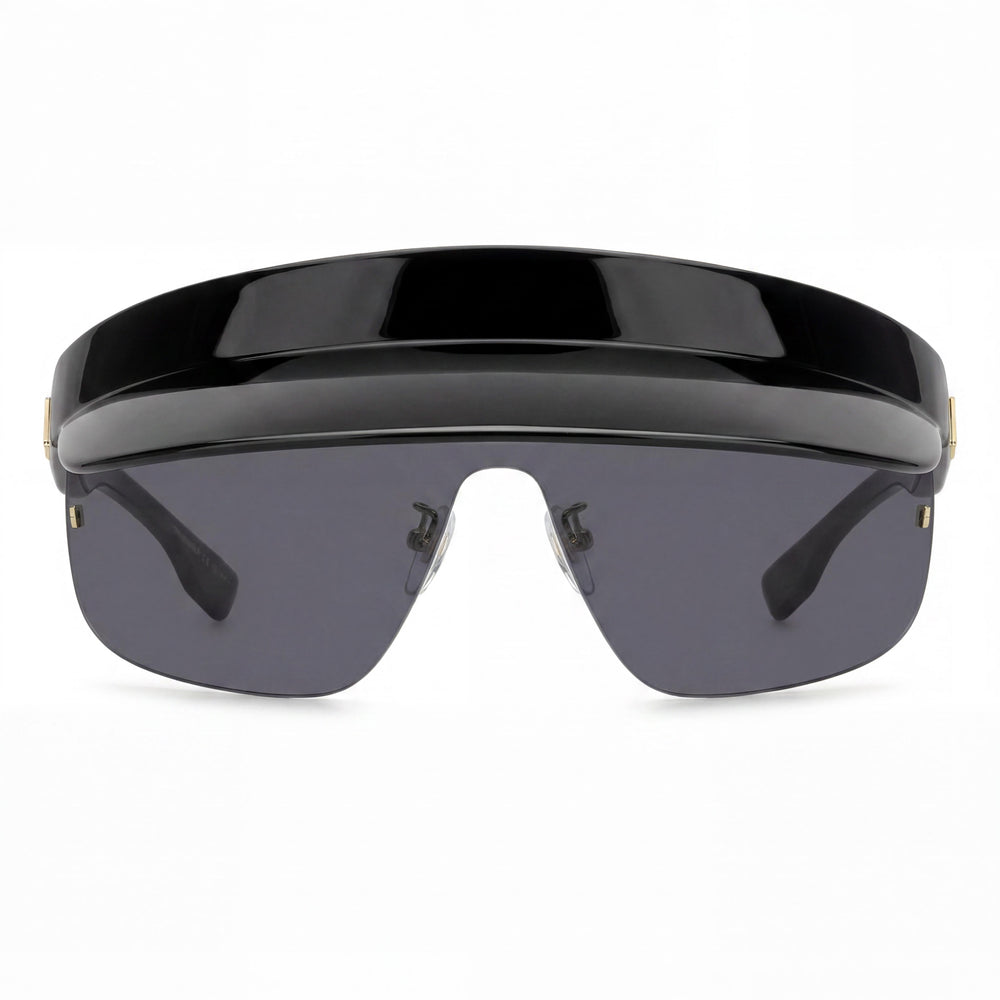 DSQUARED2 D2 0139/S Men's Black Polyamide Frame Casual Style Grey Polycarbonate Lens Sunglasses 99-01-110