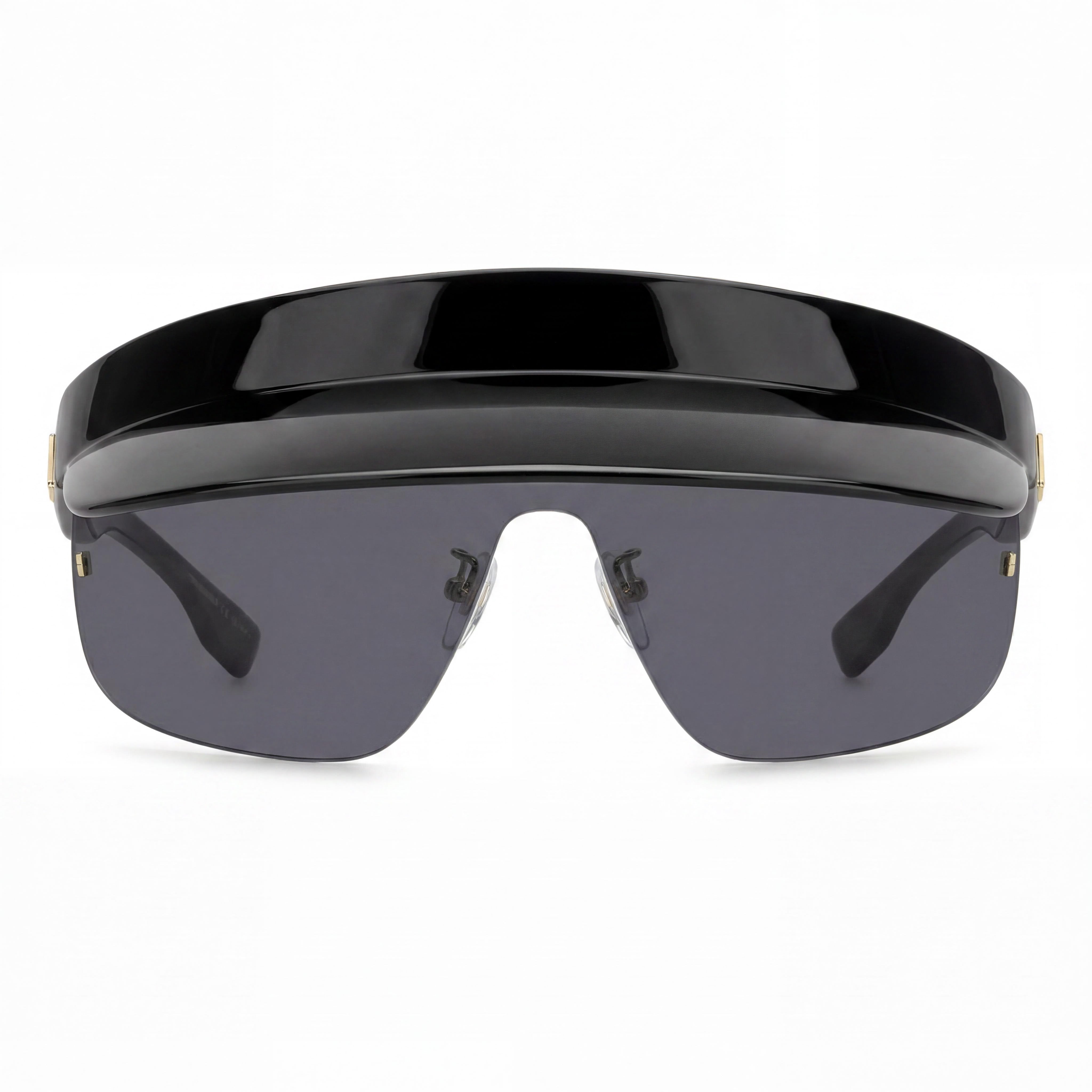 DSQUARED2 D2 0139/S Men's Black Polyamide Frame Casual Style Grey Polycarbonate Lens Sunglasses 99-01-110, Photo 2
