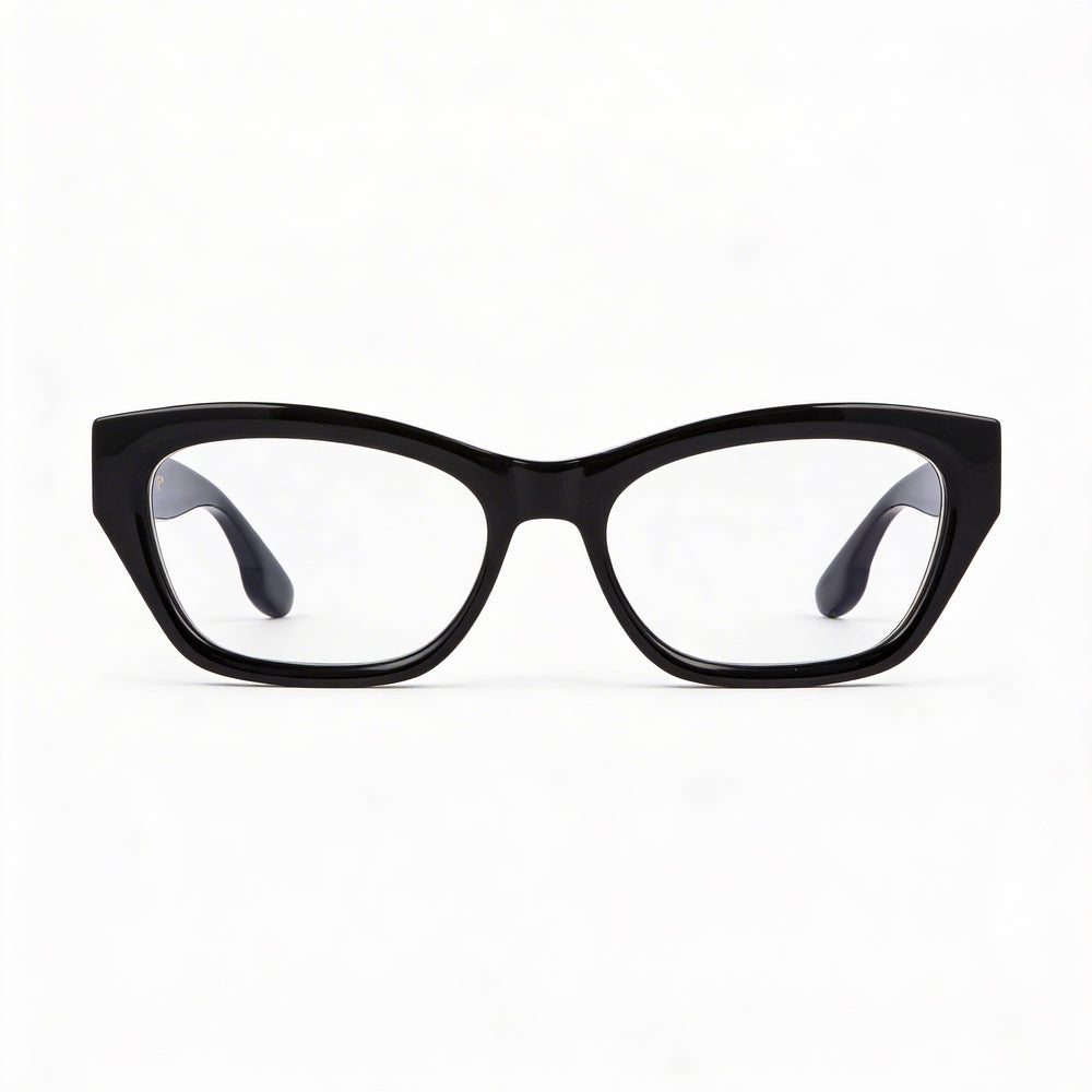 Victoria Beckham Vb2675 Gafas Ópticas Negras para Mujer con Lentes de Demostración Transparentes 53-17-140