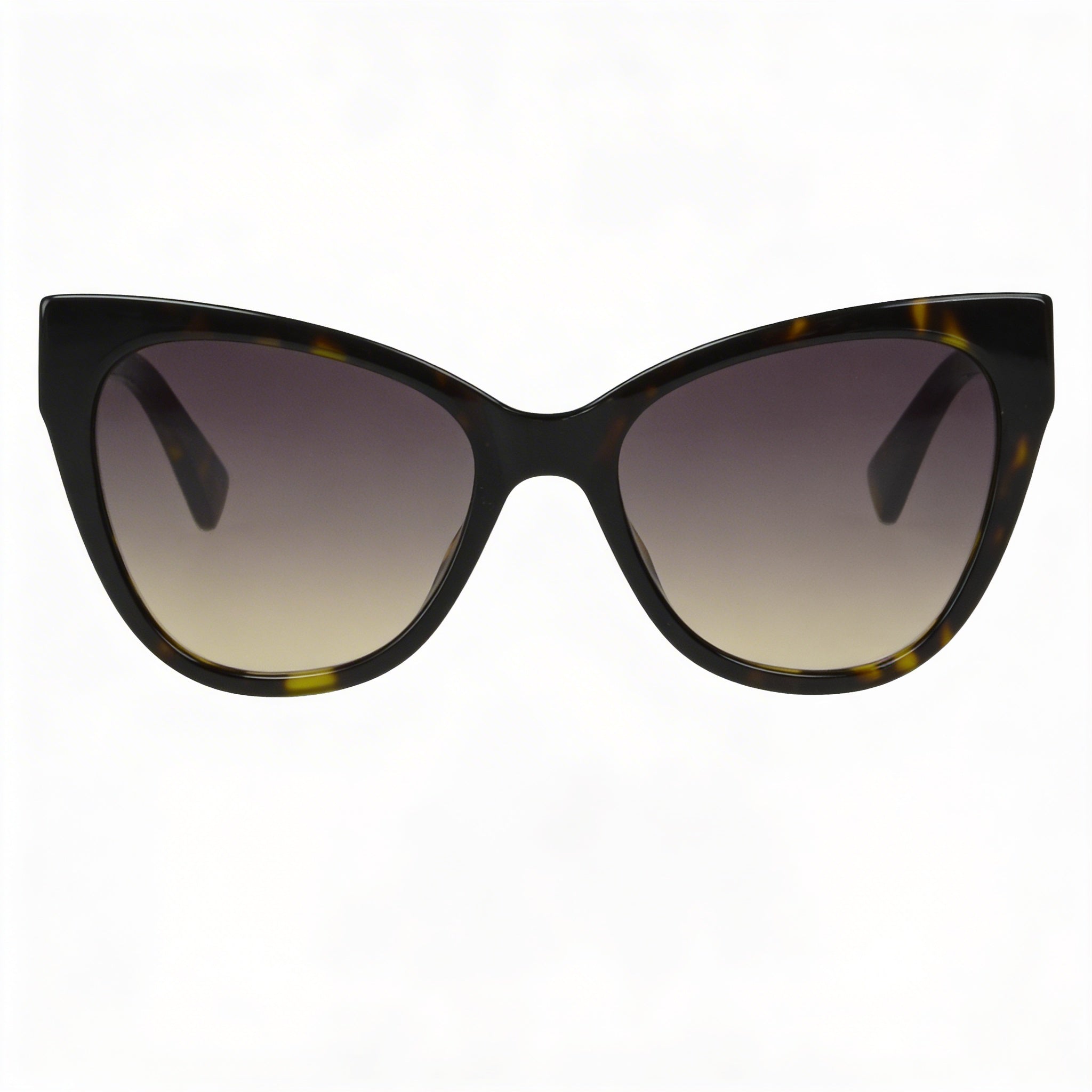 Gafas de sol Moschino MOS056-S para mujer, montura de acetato Havana con mariposas y lentes de policarbonato Havana con protección UV, 54-19-145 mm, Photo 2