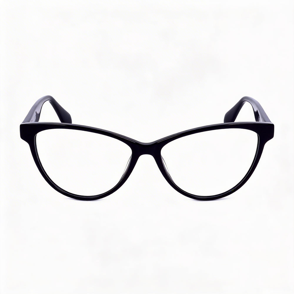 Gafas Adidas Originals Casual para hombre, montura de acetato negro brillante con lentes de policarbonato, 54 mm