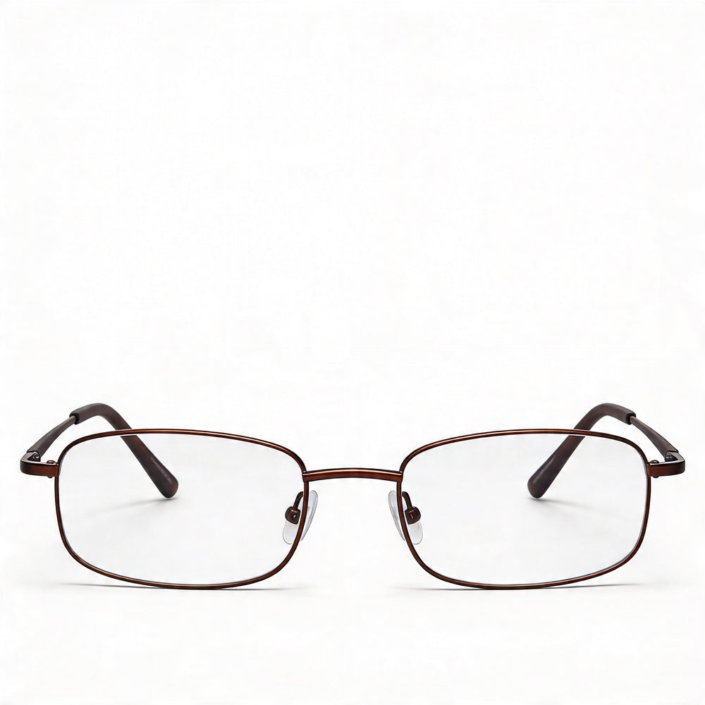 Adensco Men's Brown Optical Eyeglasses Frames