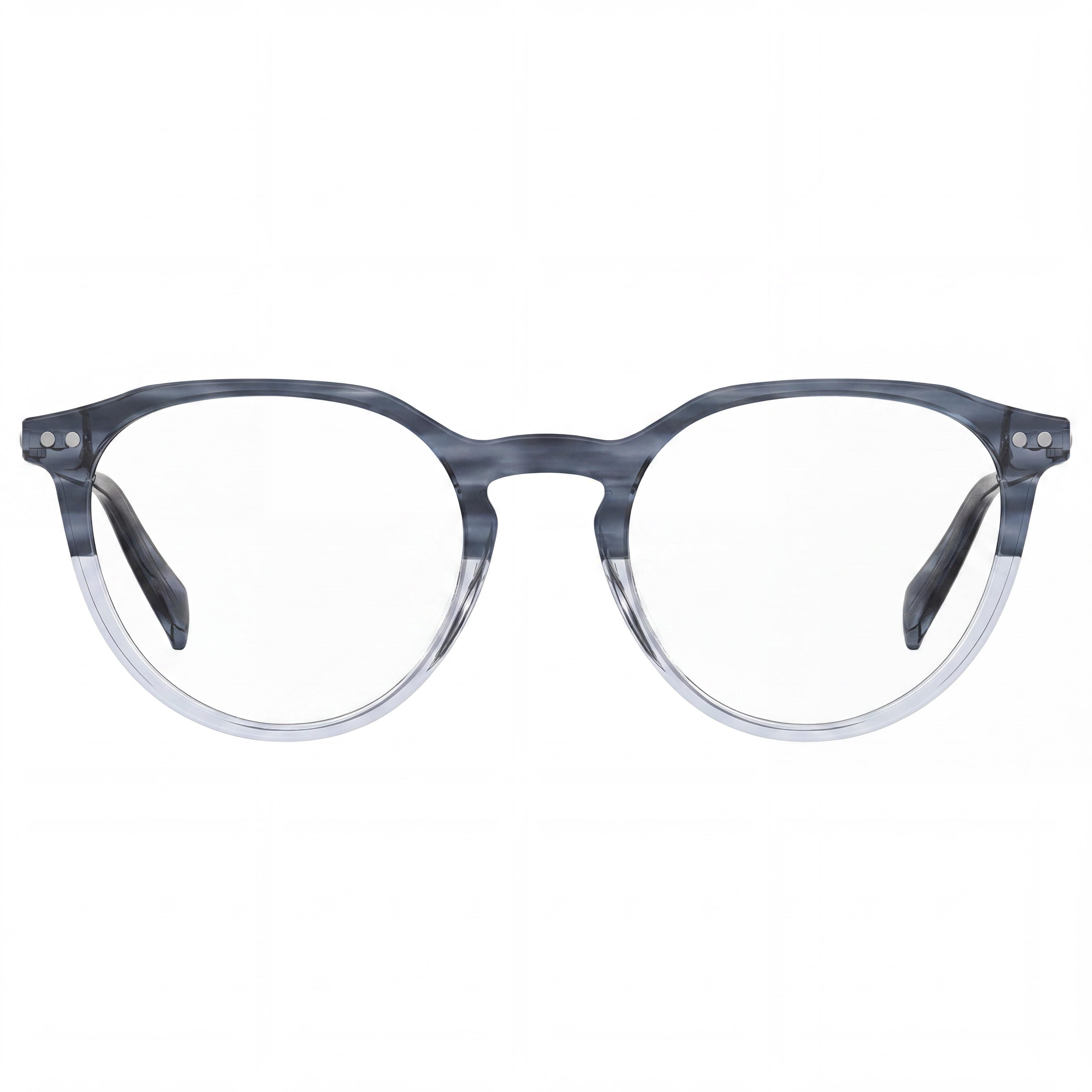 Levi's Women's Non- Blue Horn Plastic Prescription Eyeglasses with Signature Logo 51mm, Photo 2