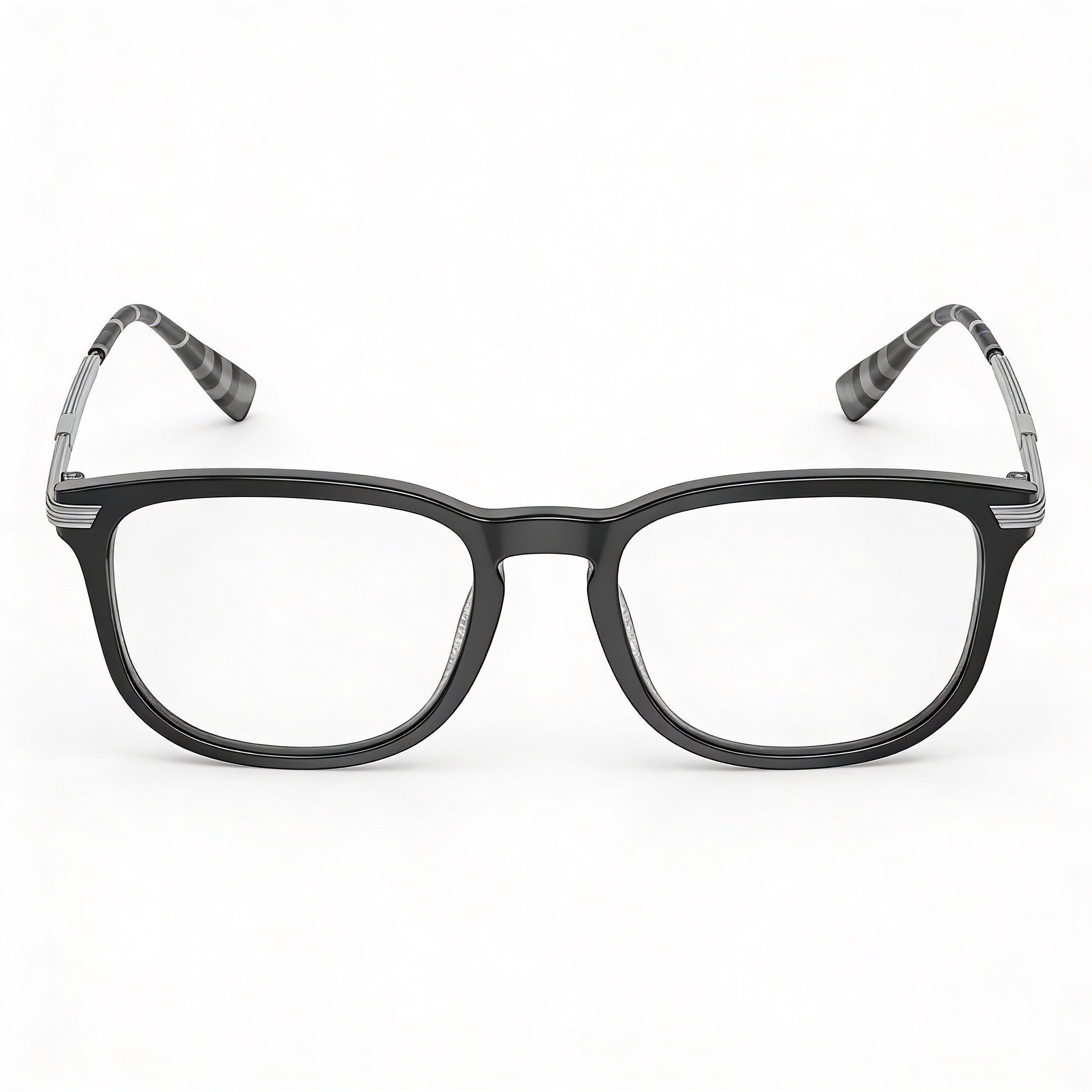 Gafas de plástico Burberry Be 2369 para hombre, color negro sobre gris carbón, 56 mm, Photo 2