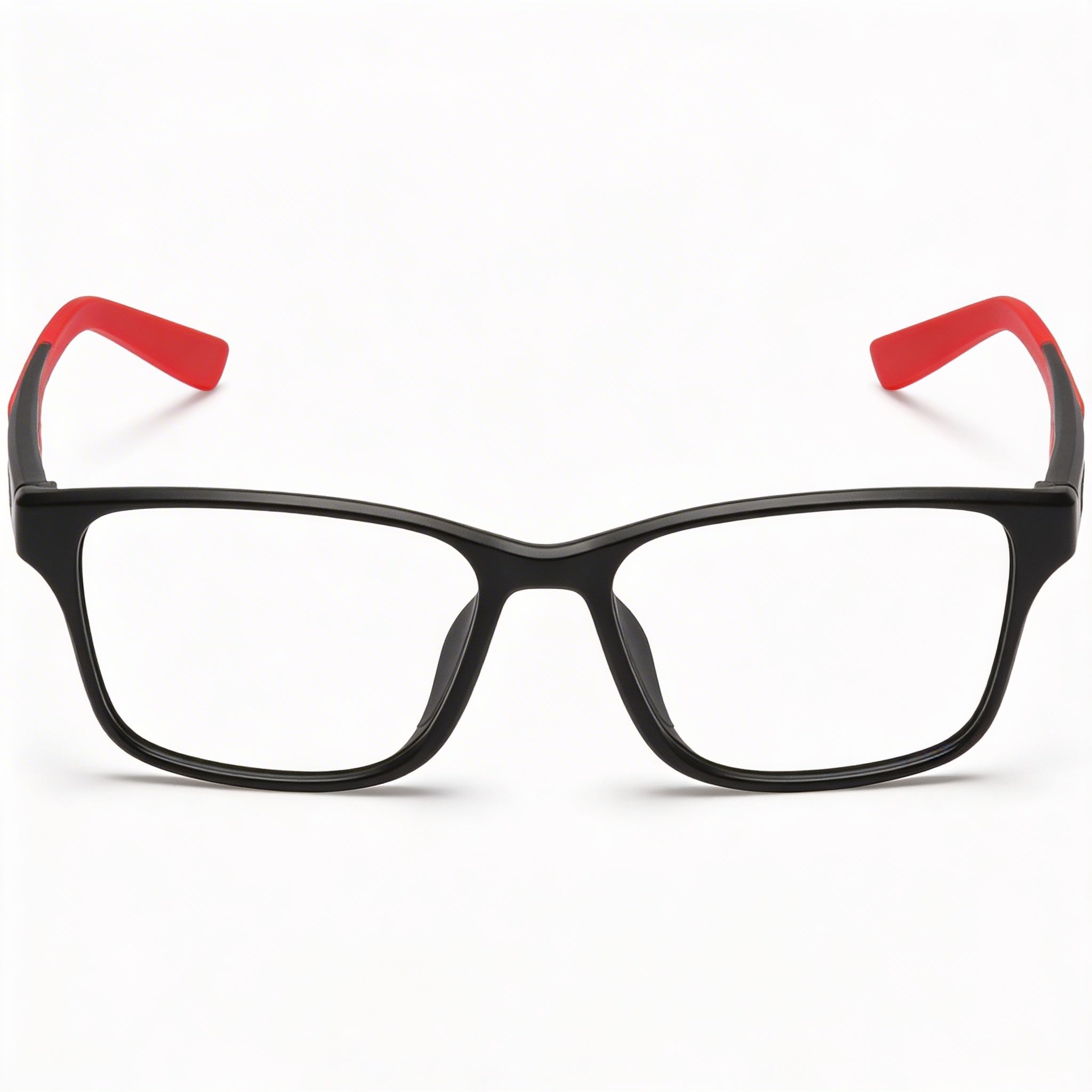Gafas de sol Nike 5038 para mujer, color negro mate, rojo universitario, con montura y lentes de policarbonato de 50 mm, Photo 2