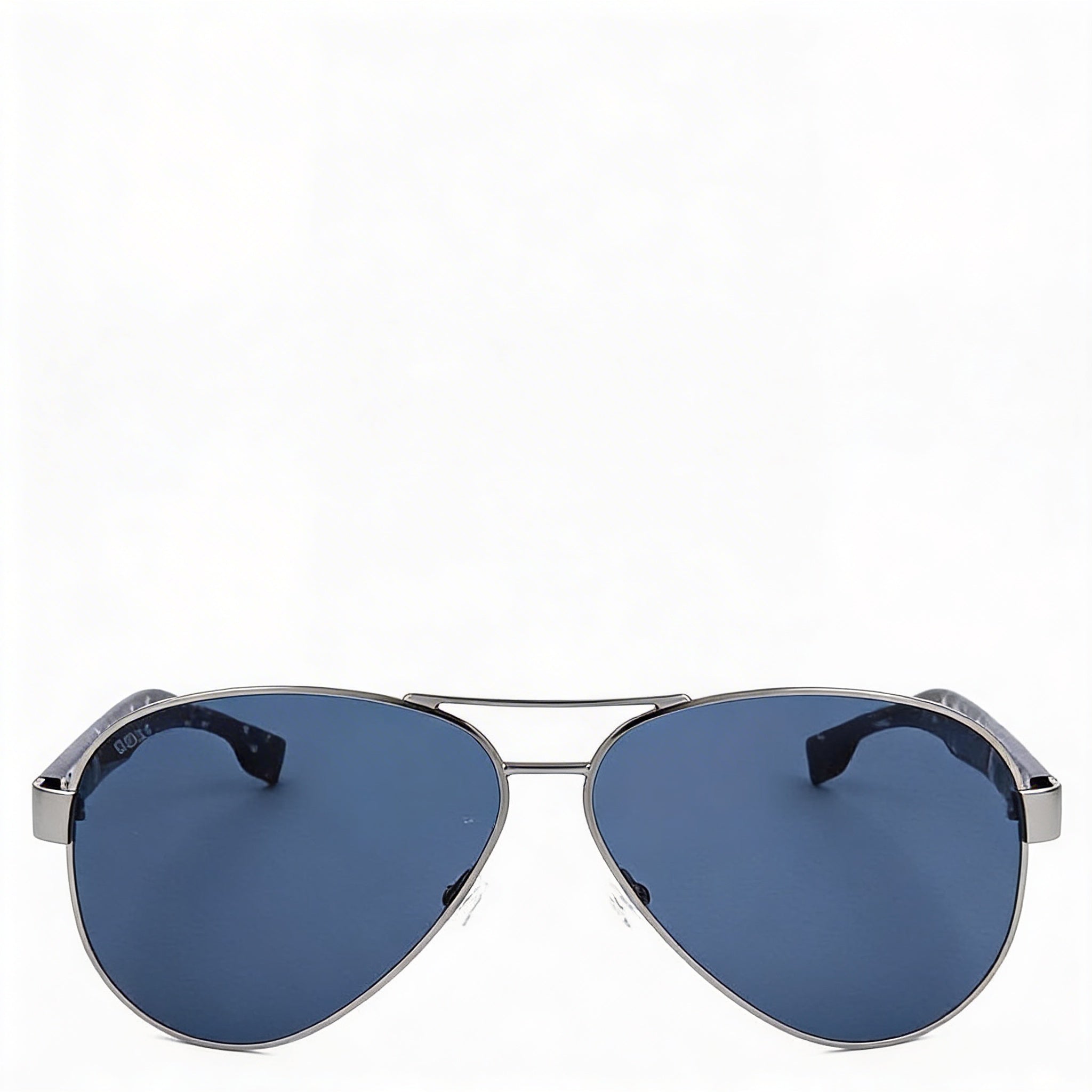 Gafas de sol Hugo Boss para hombre, retro, montura de plástico de rutenio, lentes azules no polarizadas, protección UV, 63 mm, Photo 2