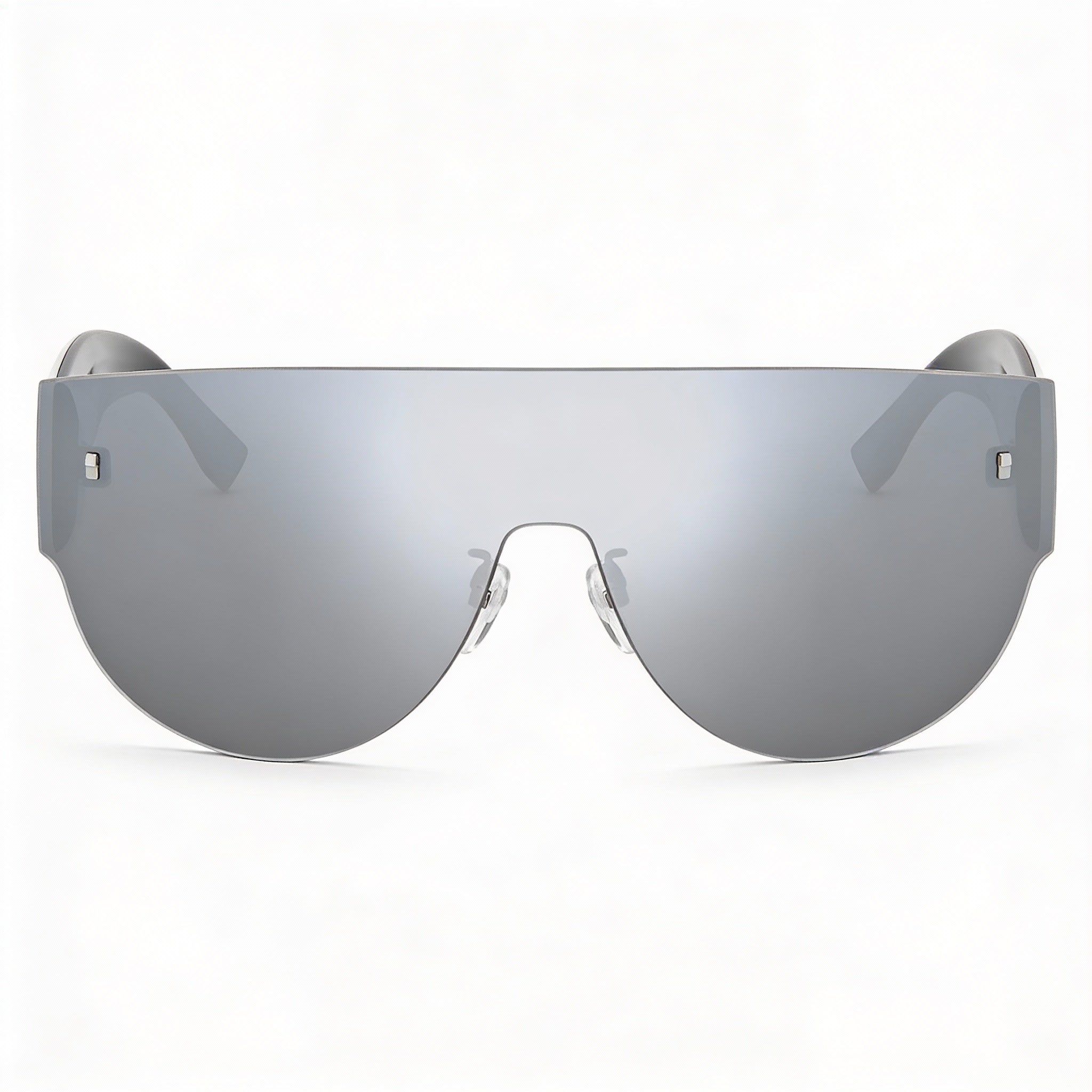 Carrera Unisex Sunglasses, White Black Polyamide Frame, Polycarbonate Lenses, UV Protection 99mm, Photo 2