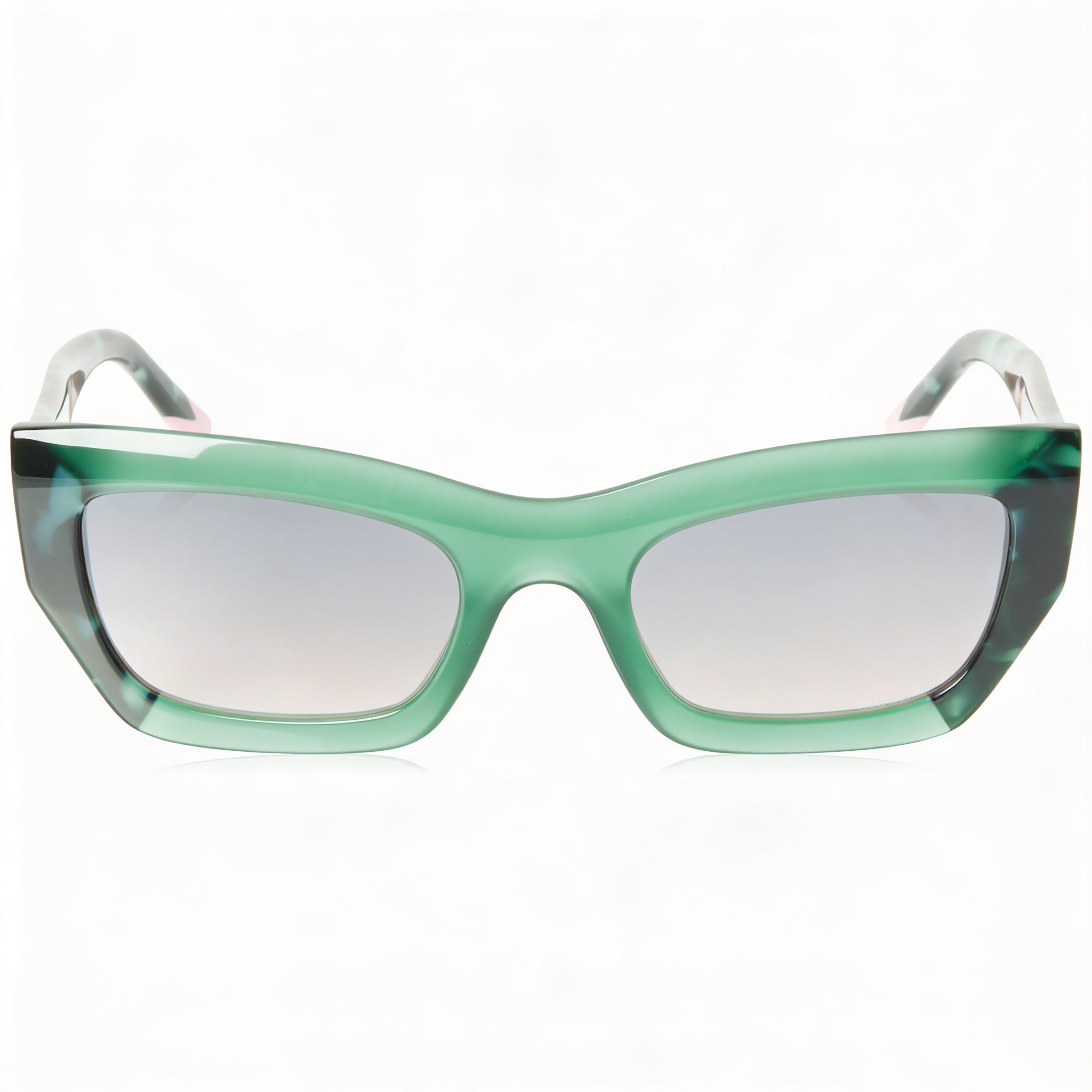 Missoni Seasonal Unisex Acetate Green Pink Havana Frame Green Lens Sunglasses with UV Protection 53mm, Photo 2