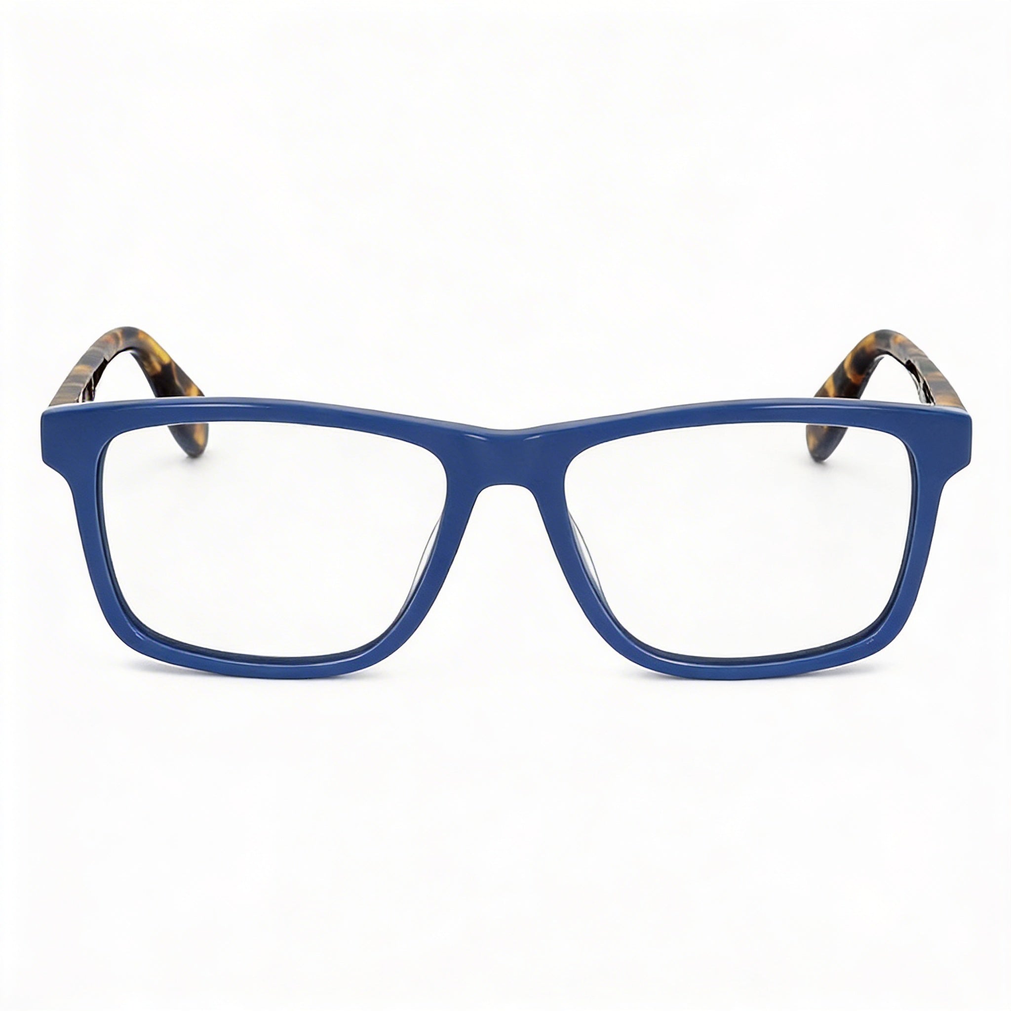 adidas Originals Casual For Men Shiny Blue Titanium Stainless Steel Acetate Optical Frames 53mm, Photo 2
