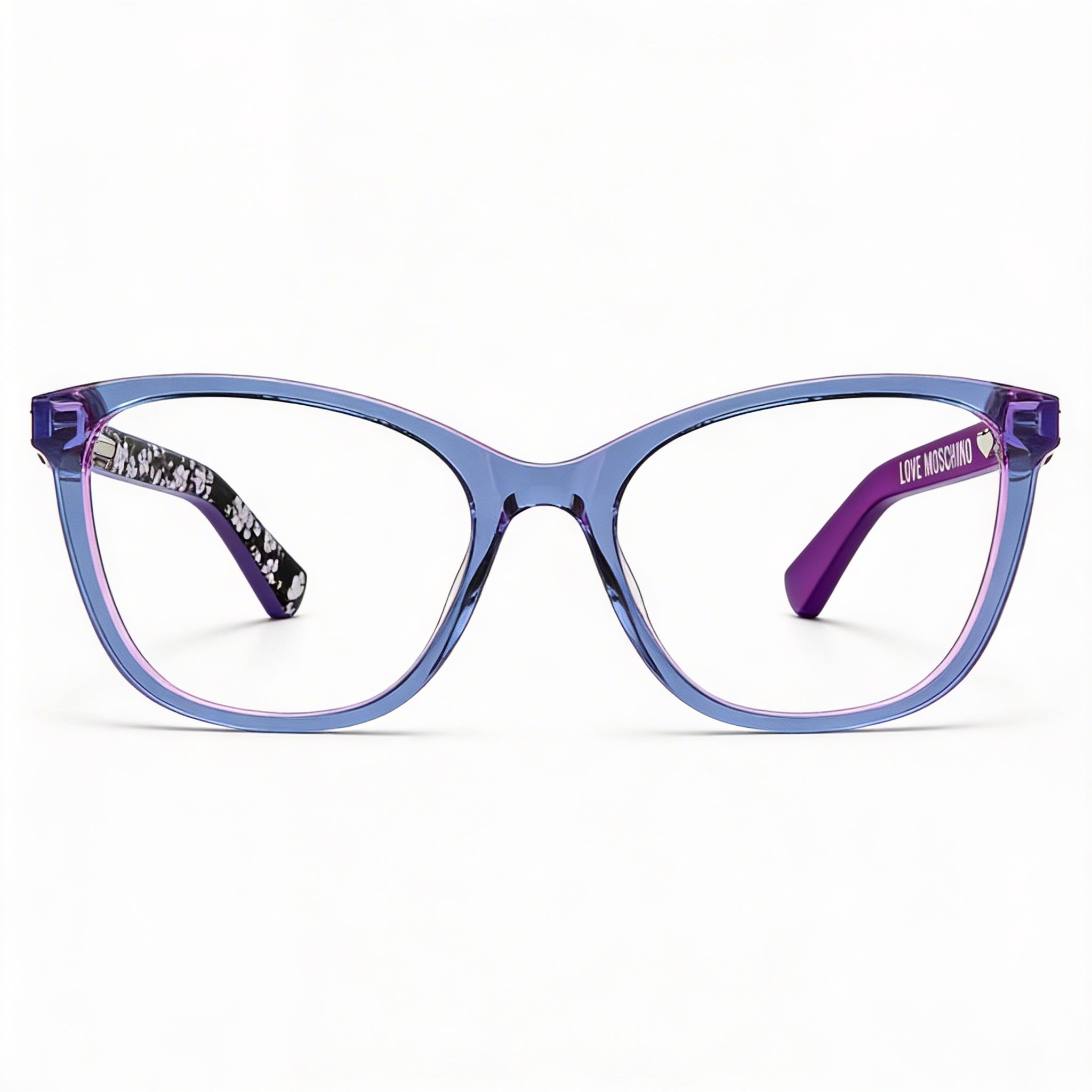 Moschino Mol575 Women's Blue Acetate Demo Lenses 53/18/140, Photo 2