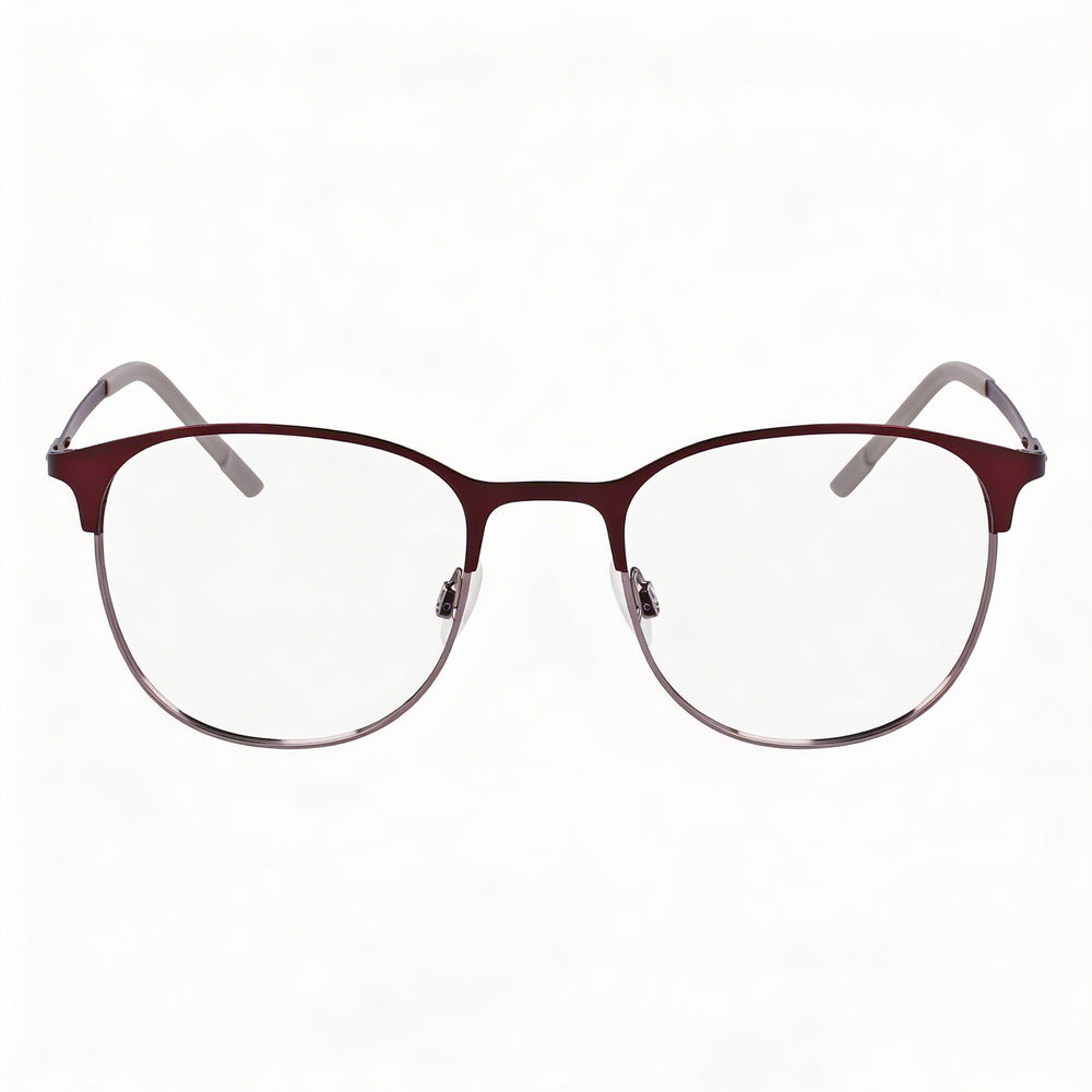 Gafas Flexon E1142 Unisex Montura Metálica Lente Ciruela Medianoche Mate 51mm Puente 20mm Varilla 145mm
