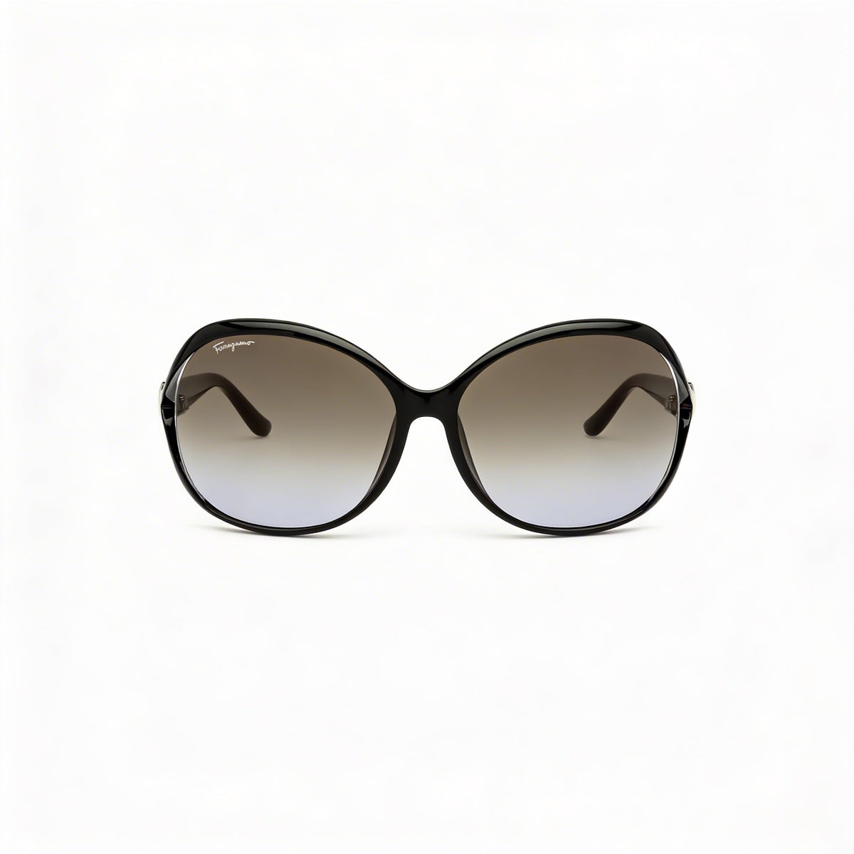 Gafas de sol de plástico Ferragamo SF770SA Fashion Butterfly con protección UV degradada gris para mujer de 61 mm, Photo 2