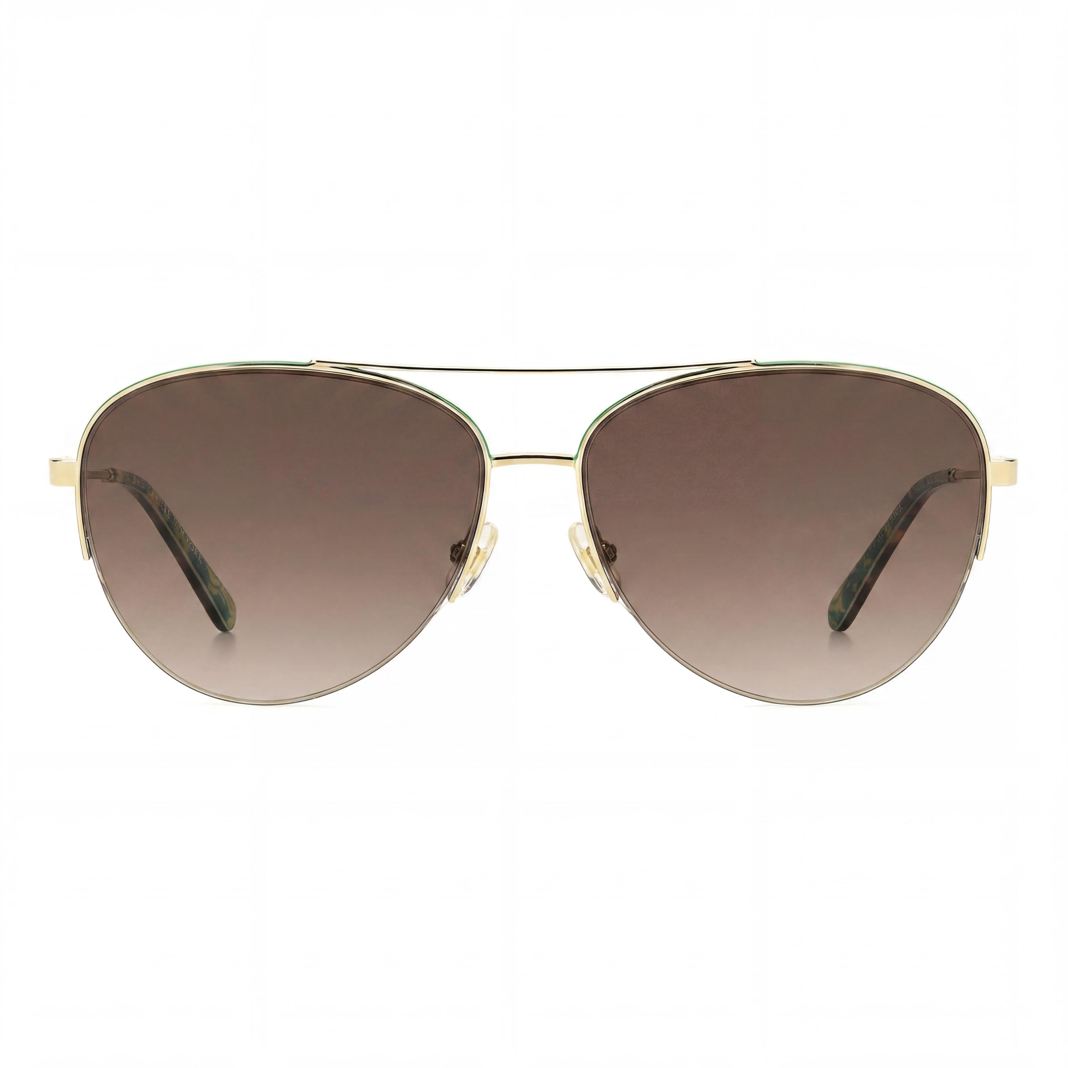 kate spade new york Janece/G/S para mujer, dorado, verde, acero inoxidable, sin gafas de sol, 58 mm, Photo 2