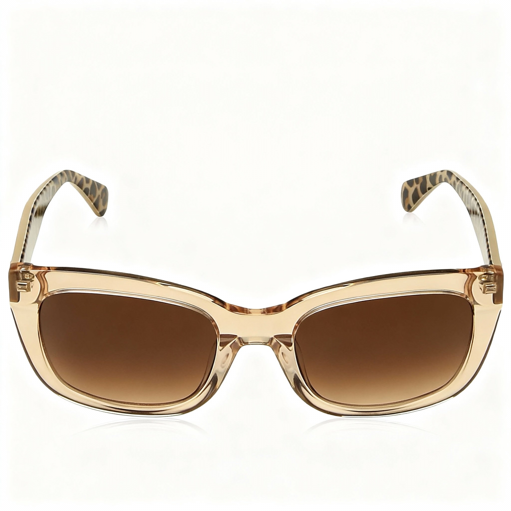 kate spade new york Tammy/S Women's Transparent Beige Brown Acetate Gradient Brown Sunglasses 53mm, Photo 2