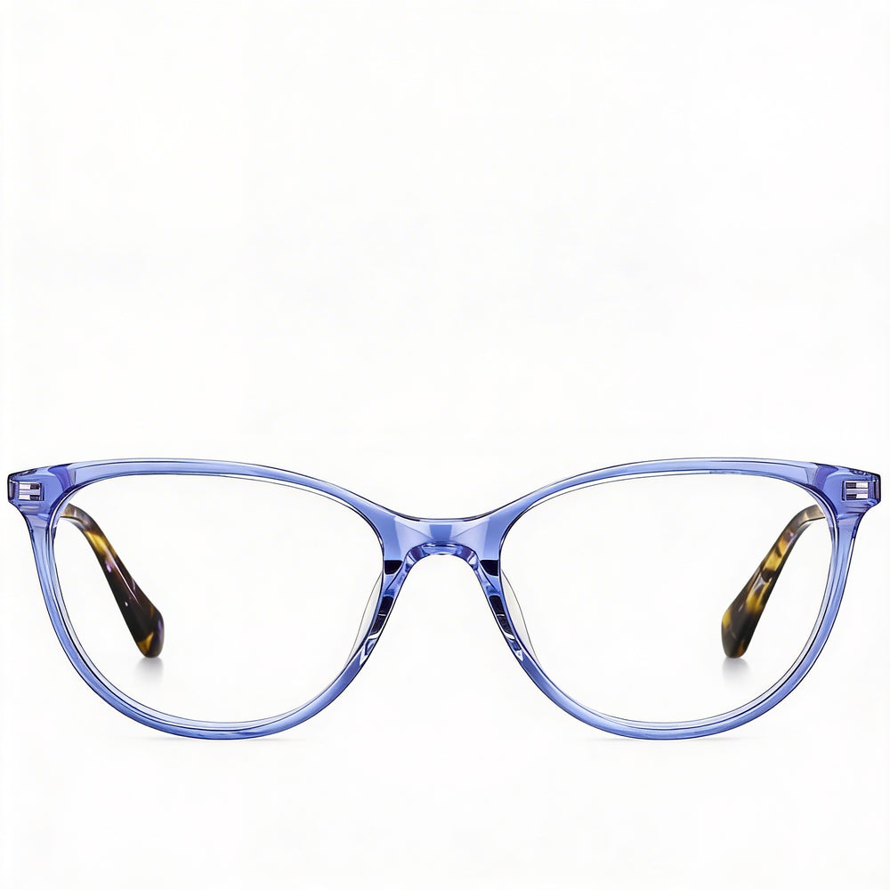 Gafas de sol KIMBERLEE para mujer de Kate Spade New York con montura de plástico azul y lentes polarizadas azules de 52 mm