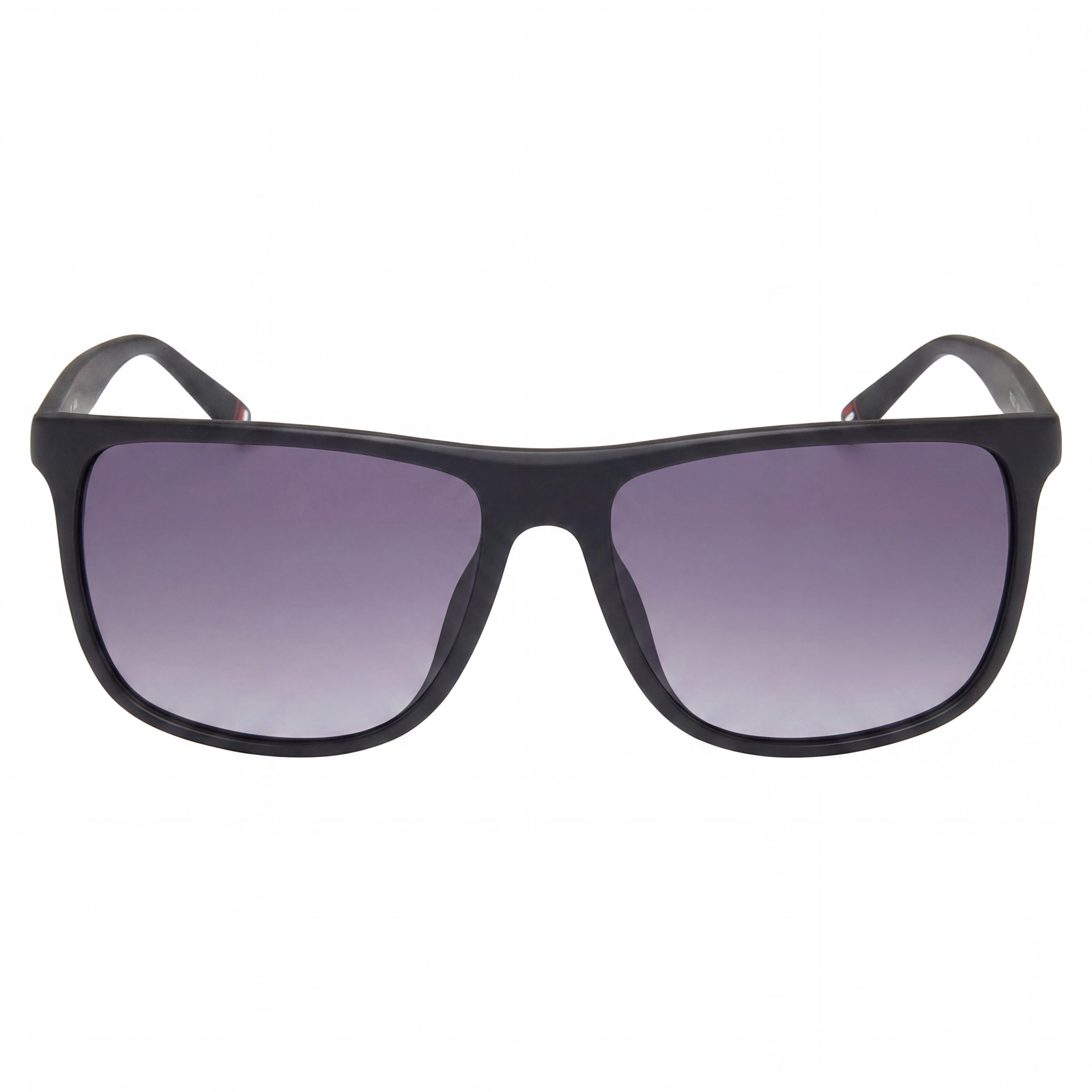 Gafas de sol casuales Fila para hombre con montura de plástico azul mate y lentes no polarizadas azul espejo con protección UV 59, Photo 2